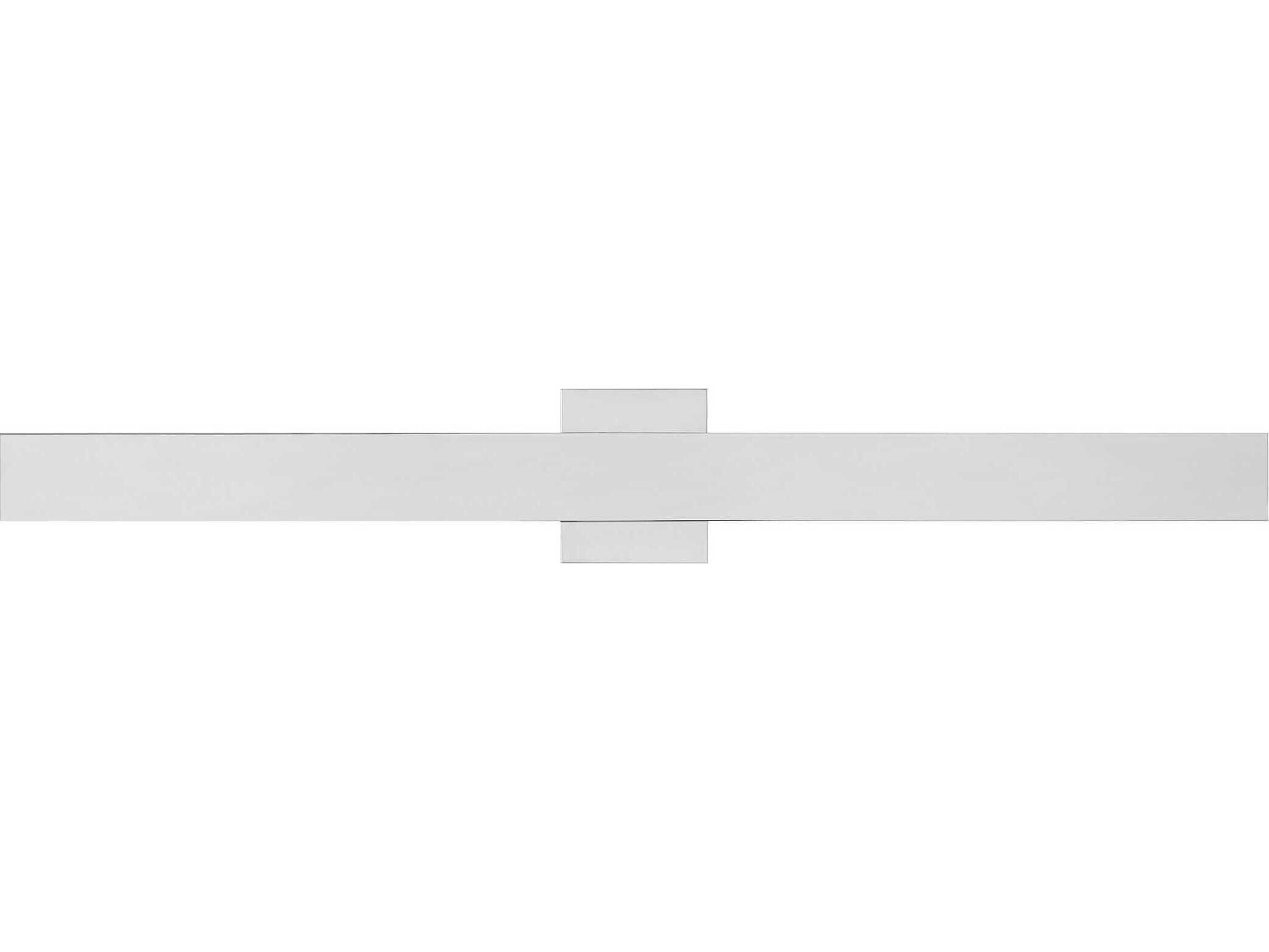 Bau 1-Light Polished Nickel Vanity Light
