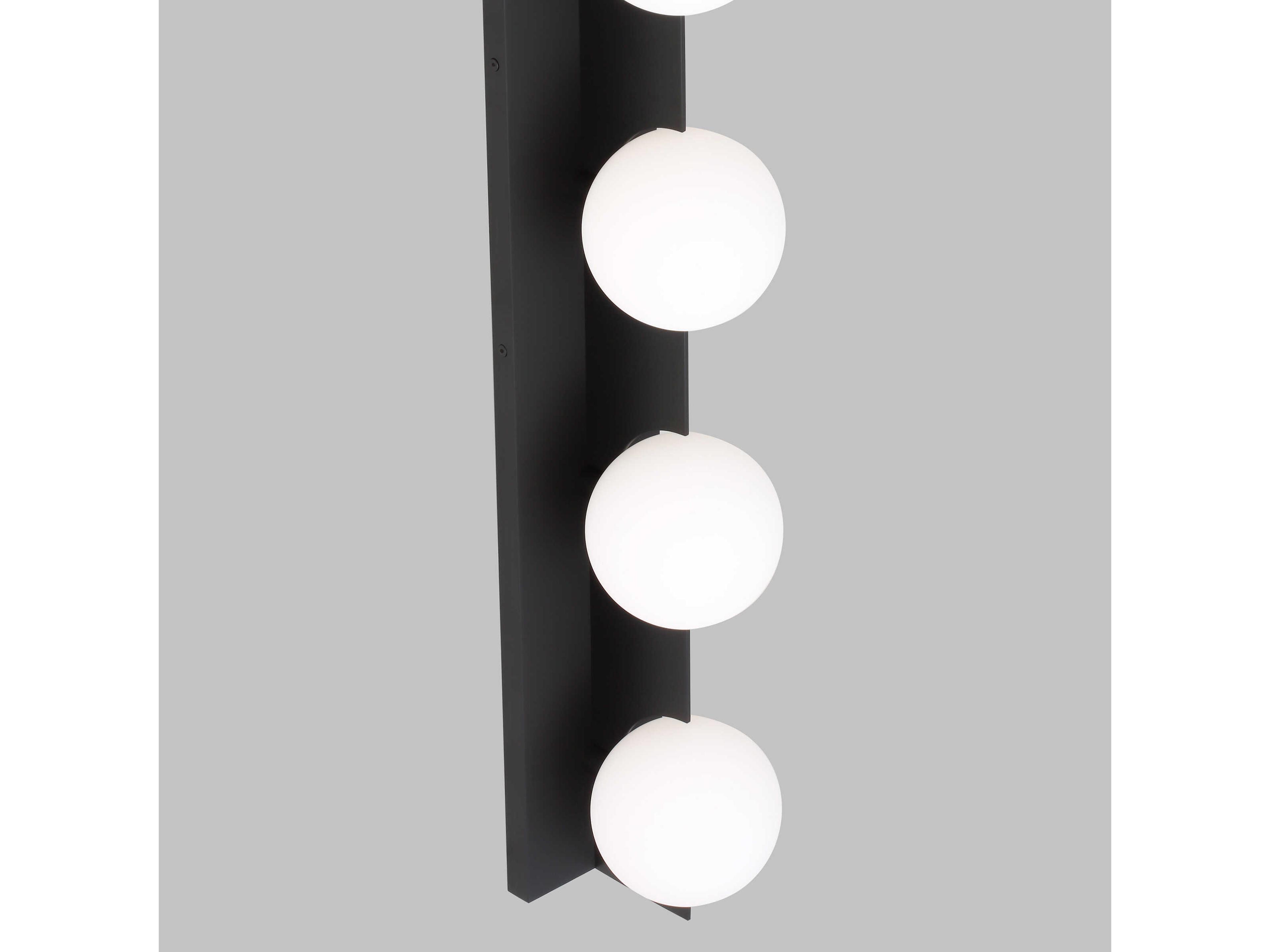 Visual Comfort Modern Orbel 5-Light Matte Black Vanity Light