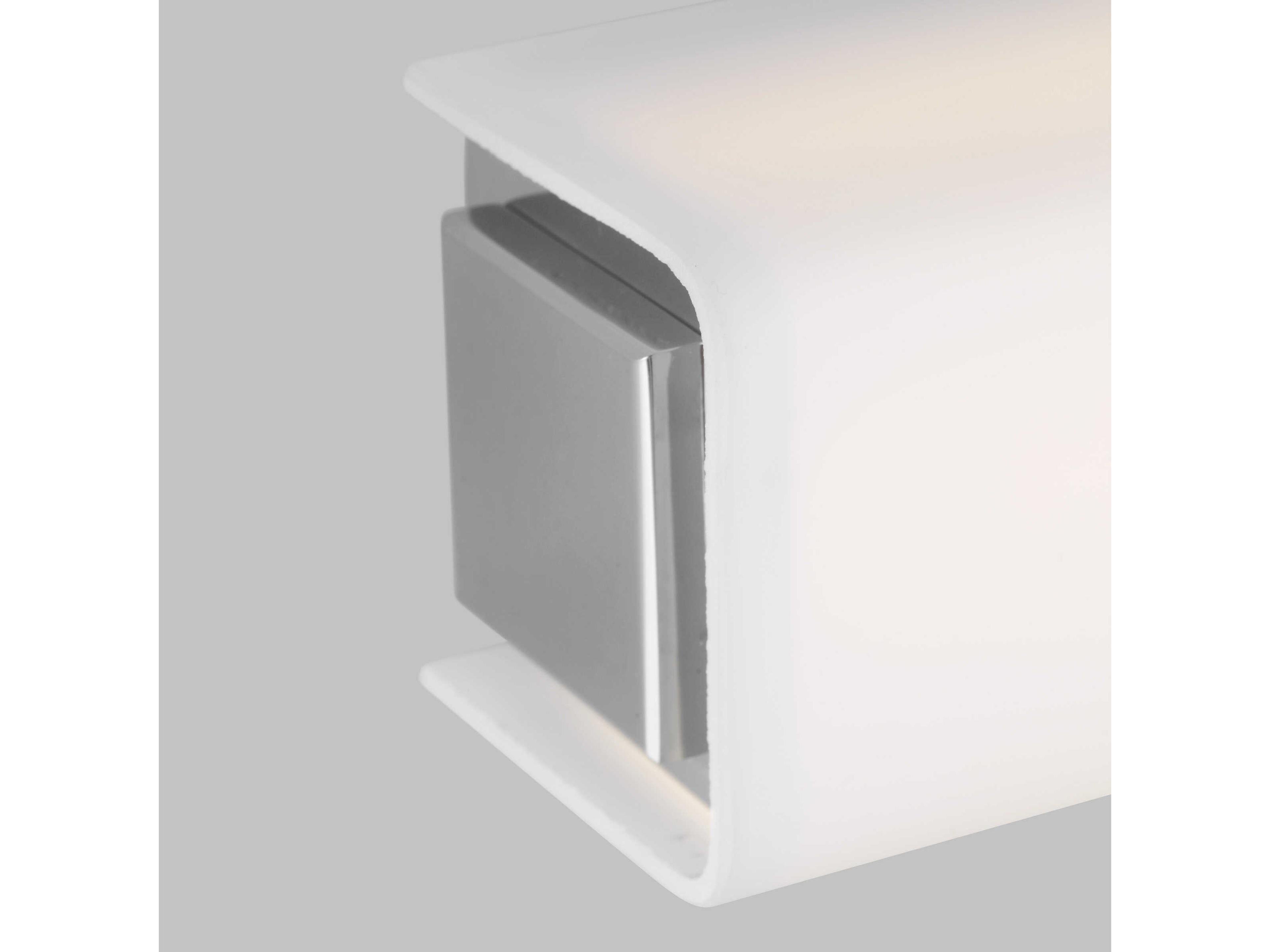 Visual Comfort Modern Milan 1-Light Chrome Vanity Light