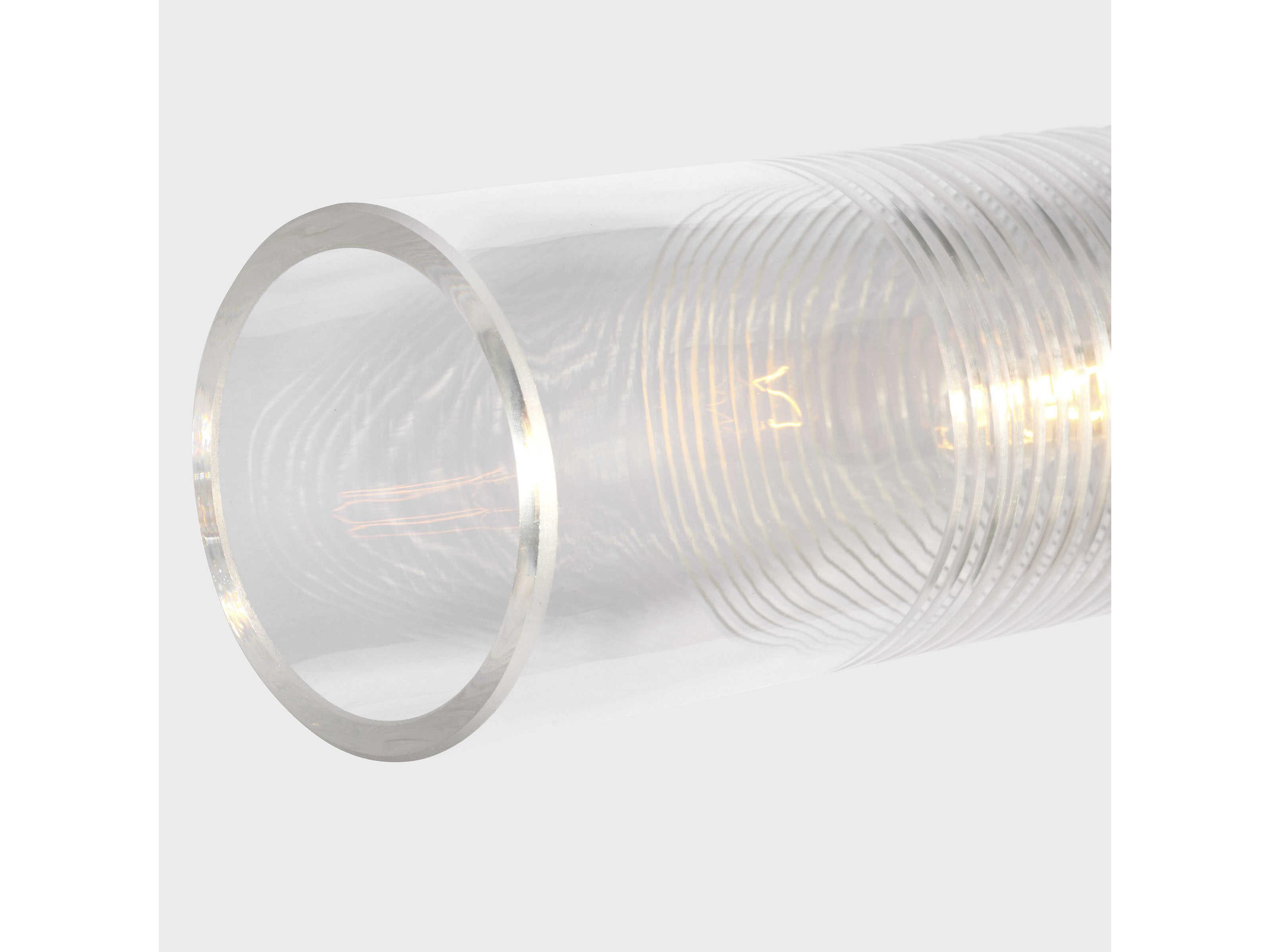 Visual Comfort Modern Leano 2-Light Polished Nickel Vanity Light