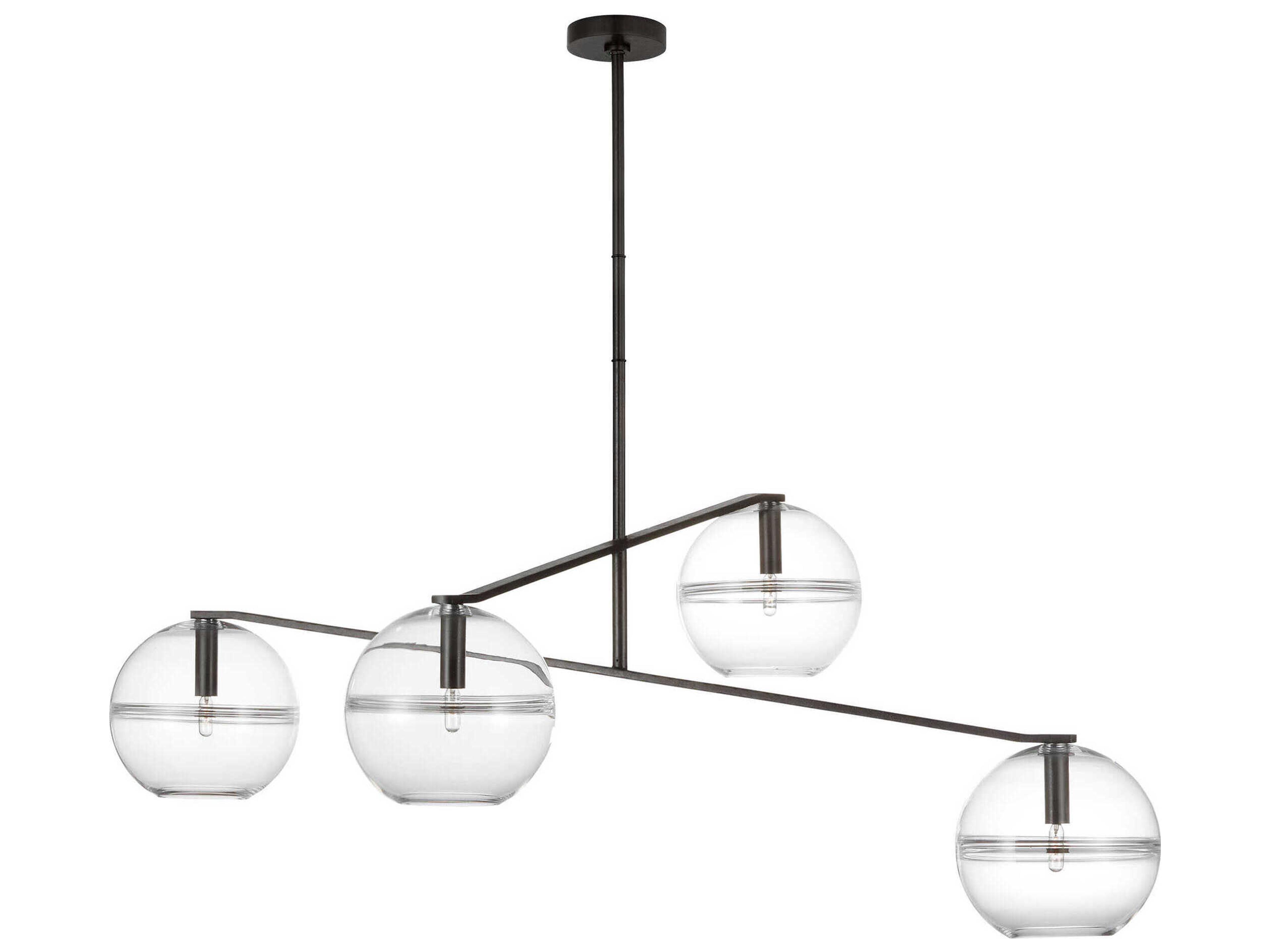 Lowing Chandelier Deconstructed Modern 4 Light