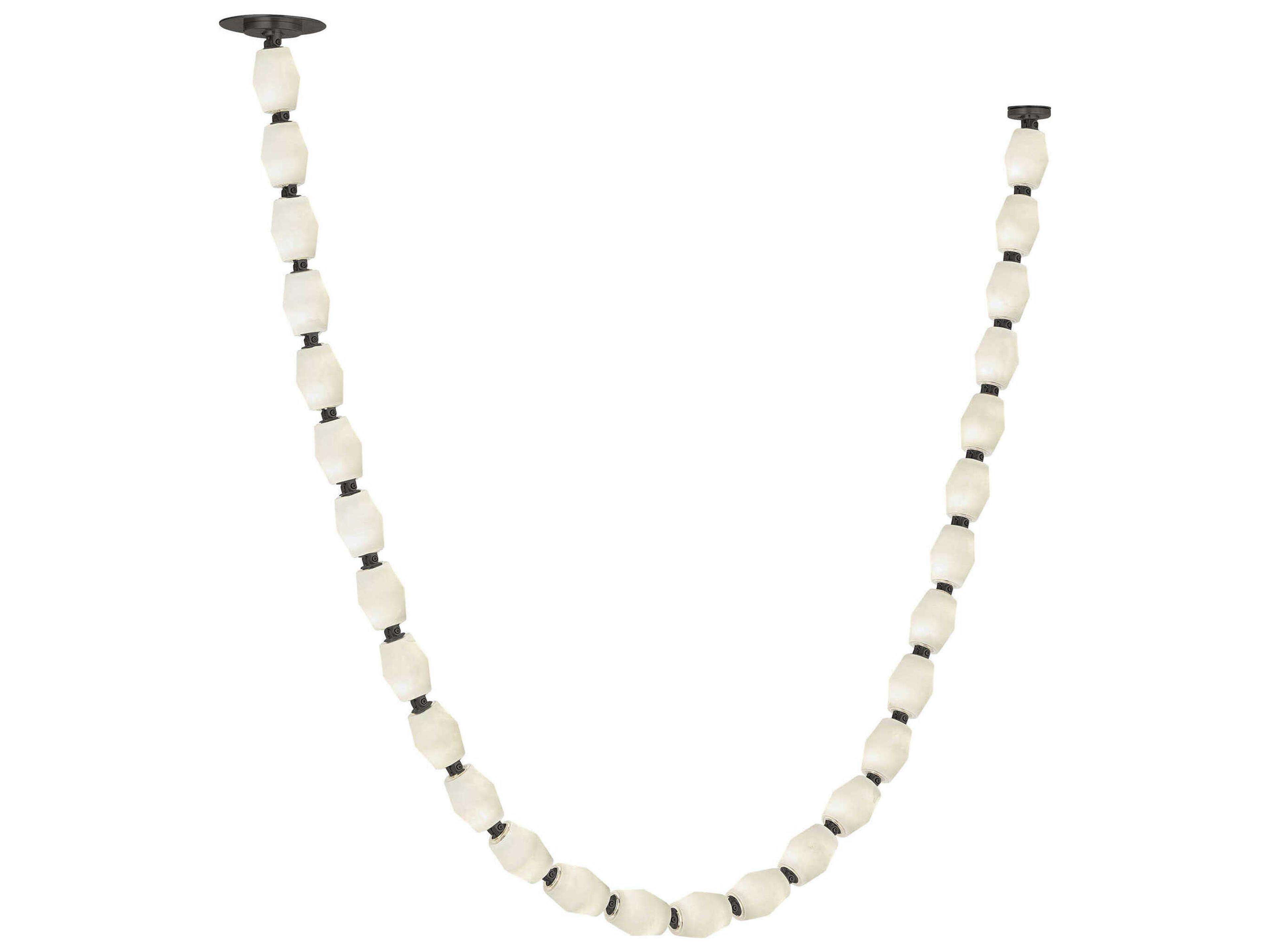 Collier 1-Light Bronze Linear Chandelier