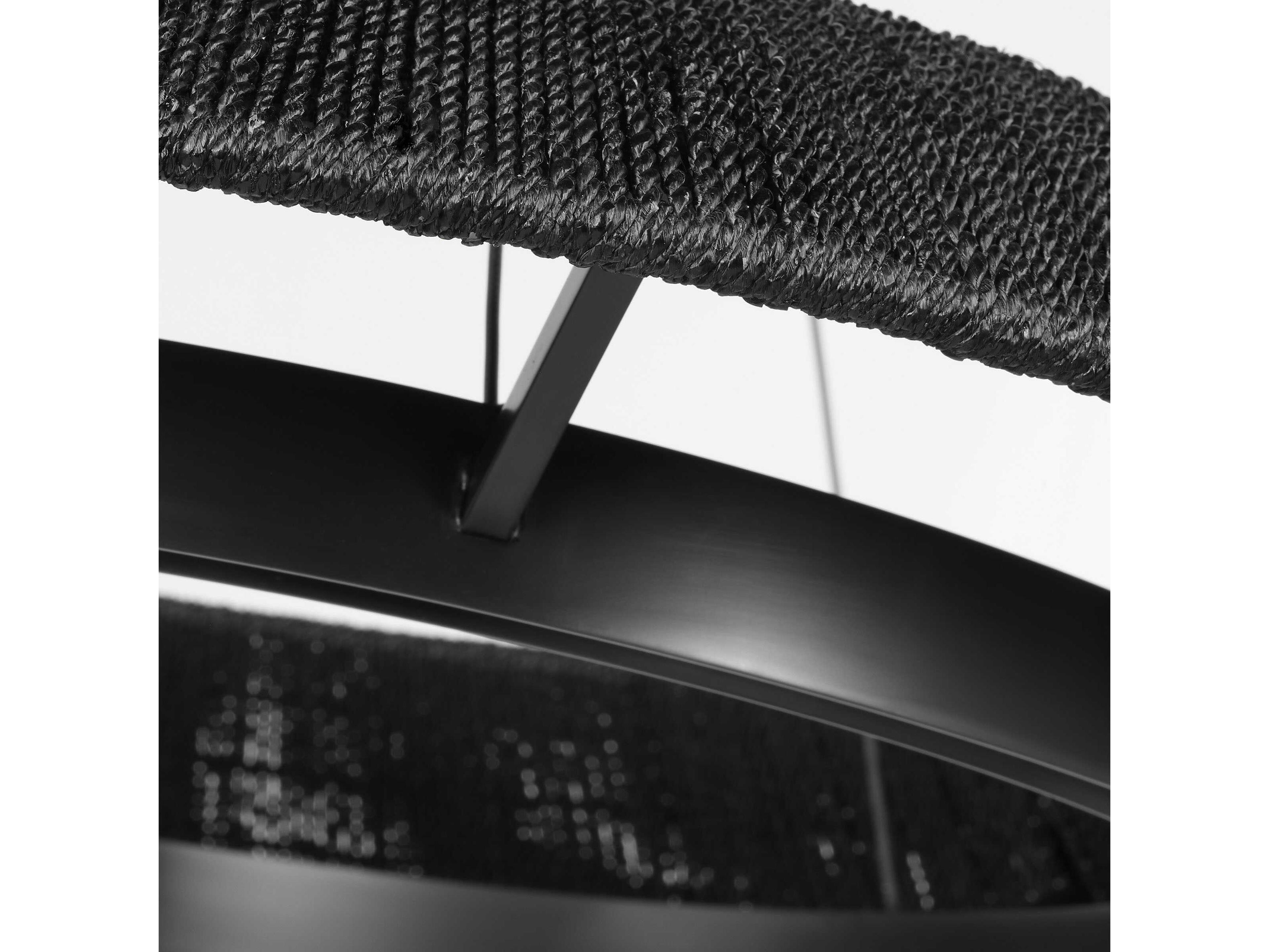 Visual Comfort Modern Noa 1-Light Bronze Washed Black Pendant