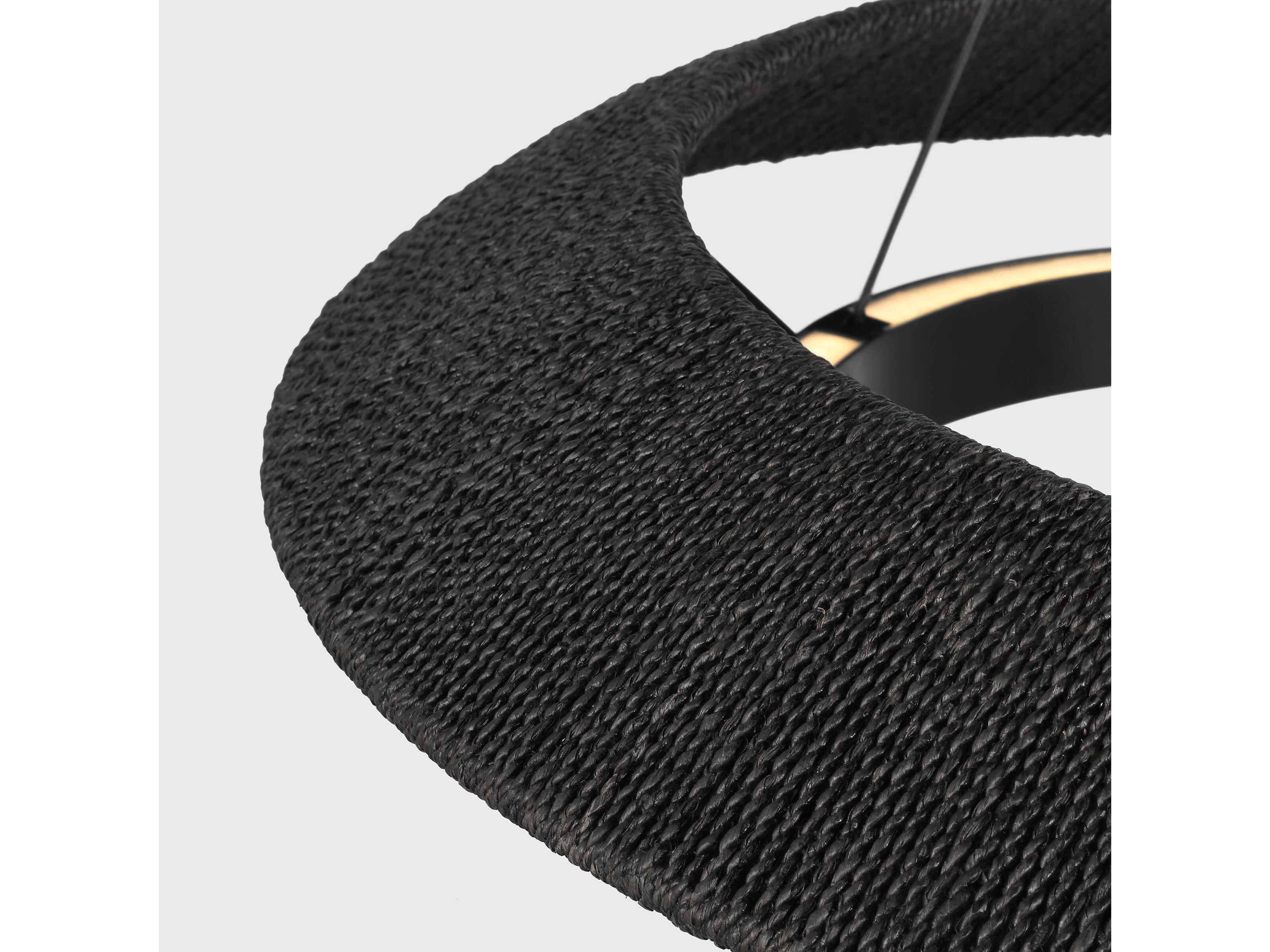 Visual Comfort Modern Noa 1-Light Bronze Washed Black Pendant