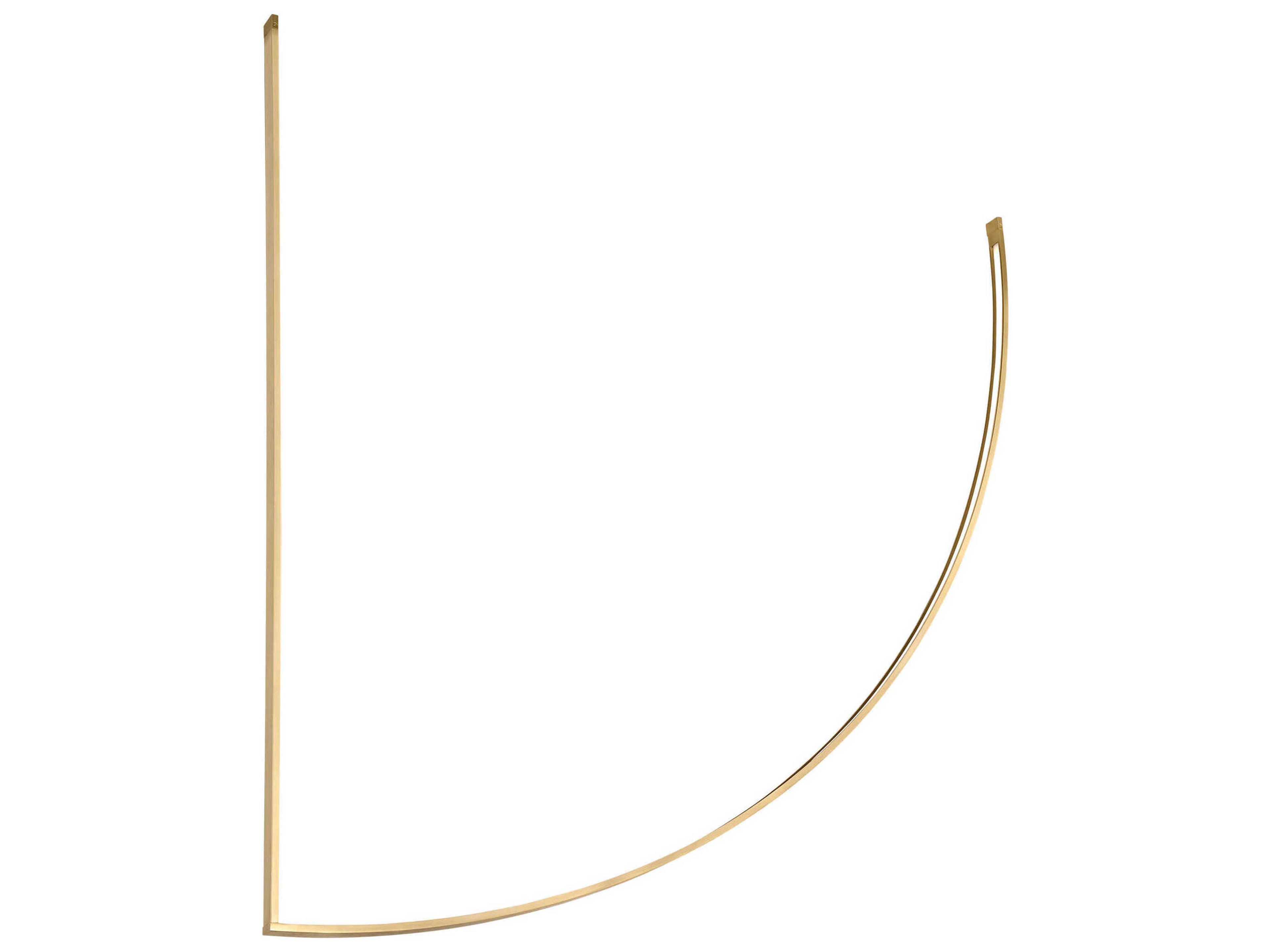 Baku 1-Light Hand Rubbed Antique Brass Linear Chandelier