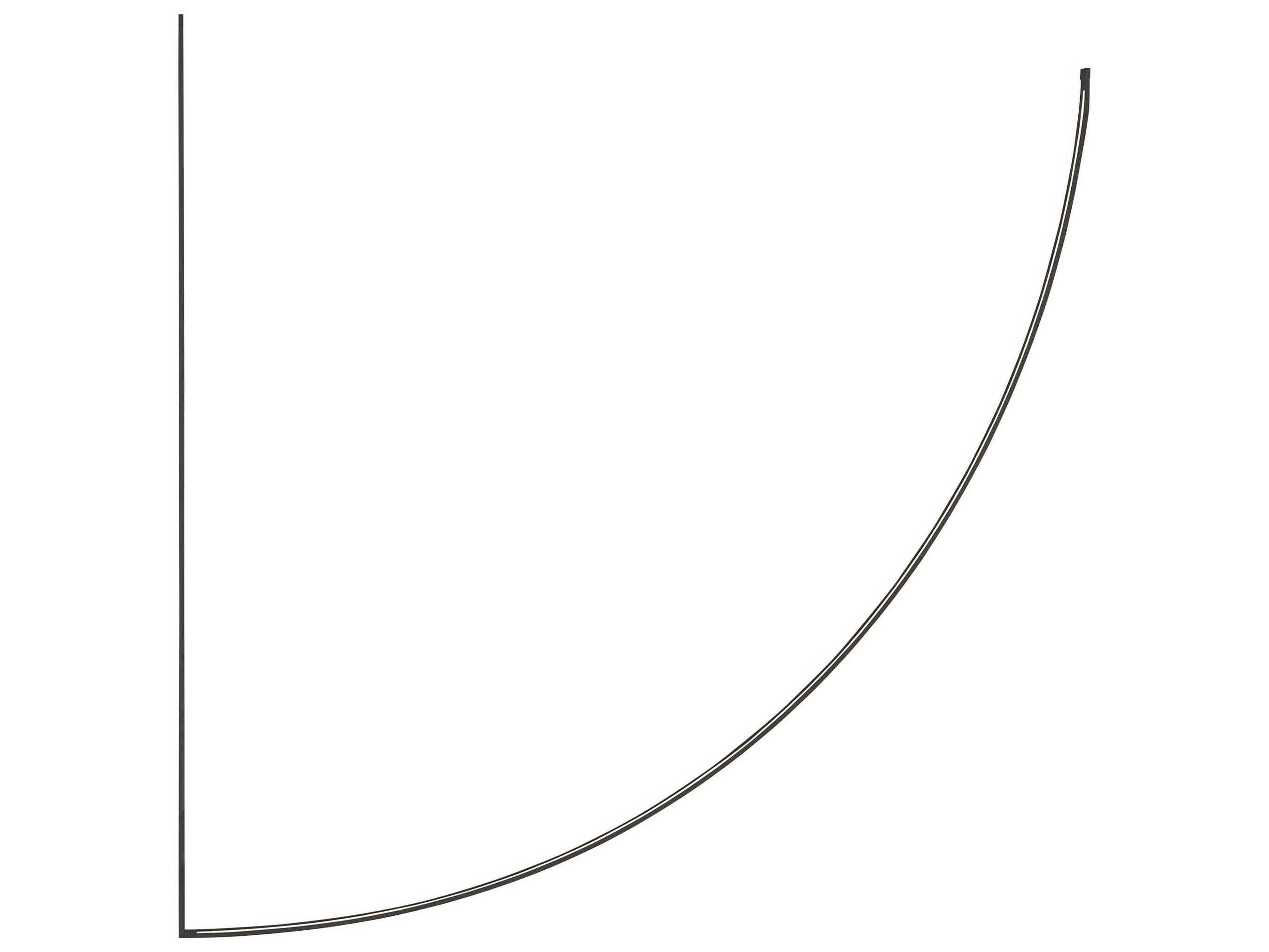 Visual Comfort Modern Baku 1-Light Nightshade Black Linear Chandelier