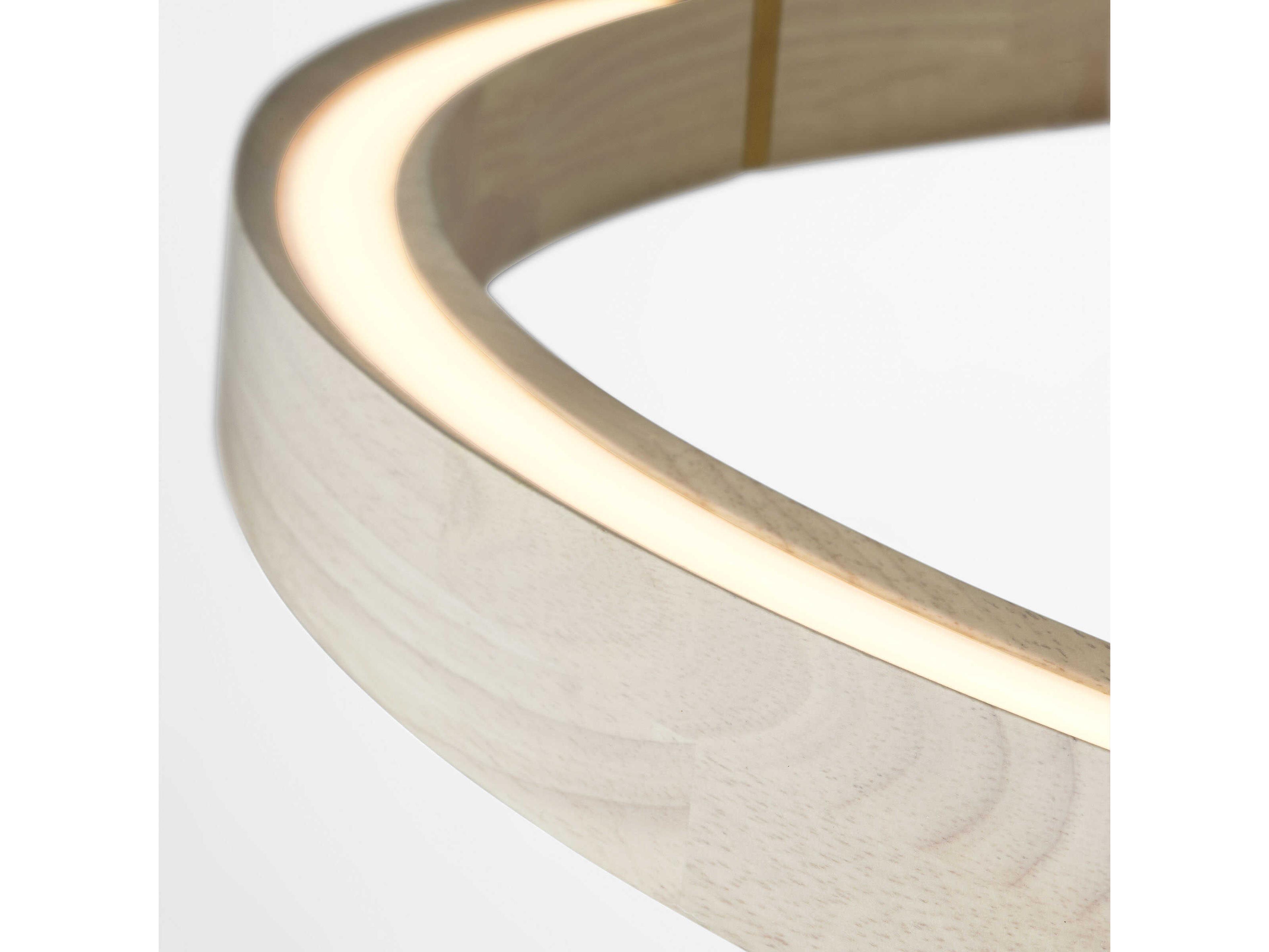 Visual Comfort Modern Ashok 1-Light Hand Rubbed Antique Brass Round Pendant