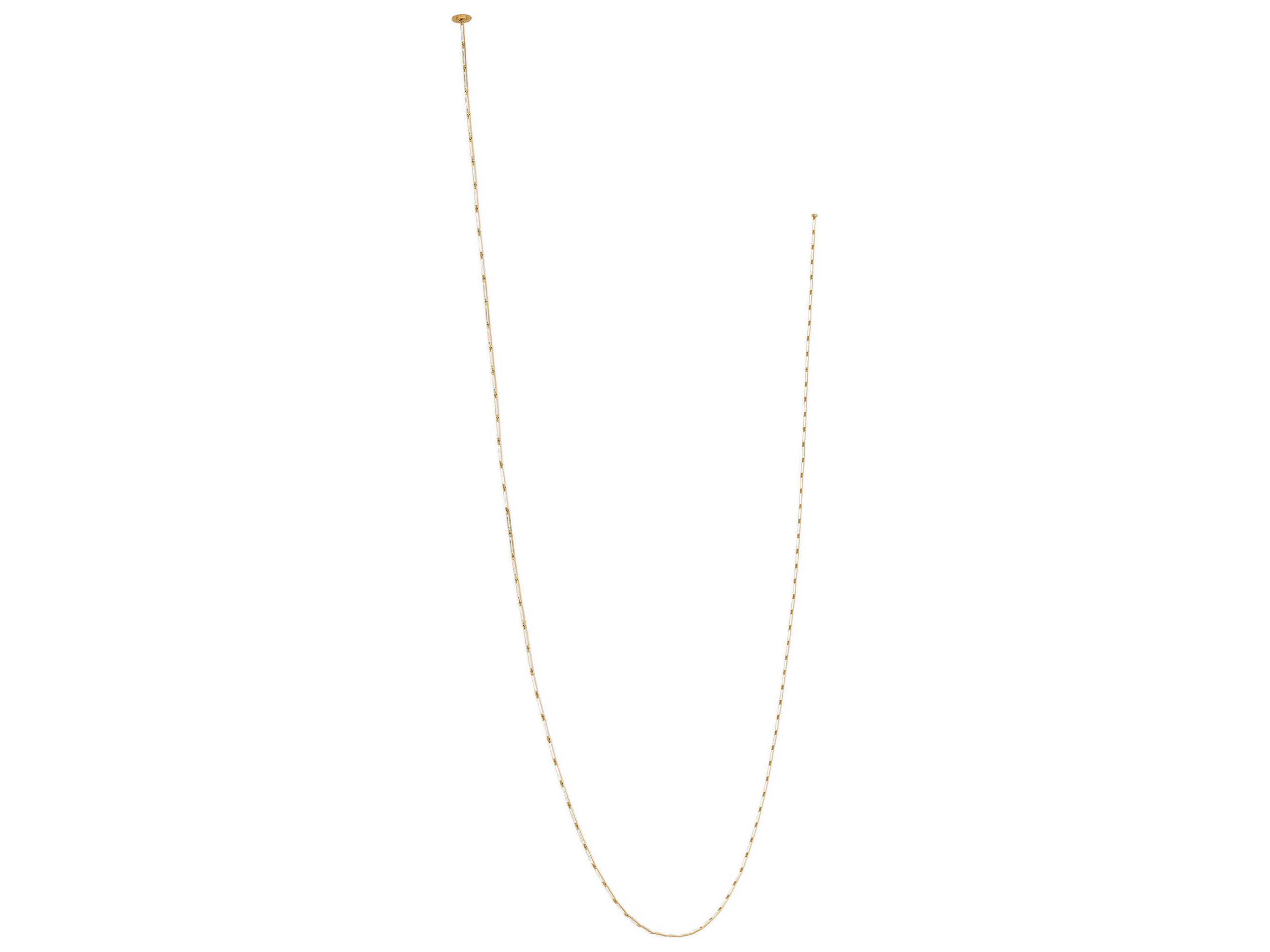 Catena 94-Light Brass Linear Chandelier