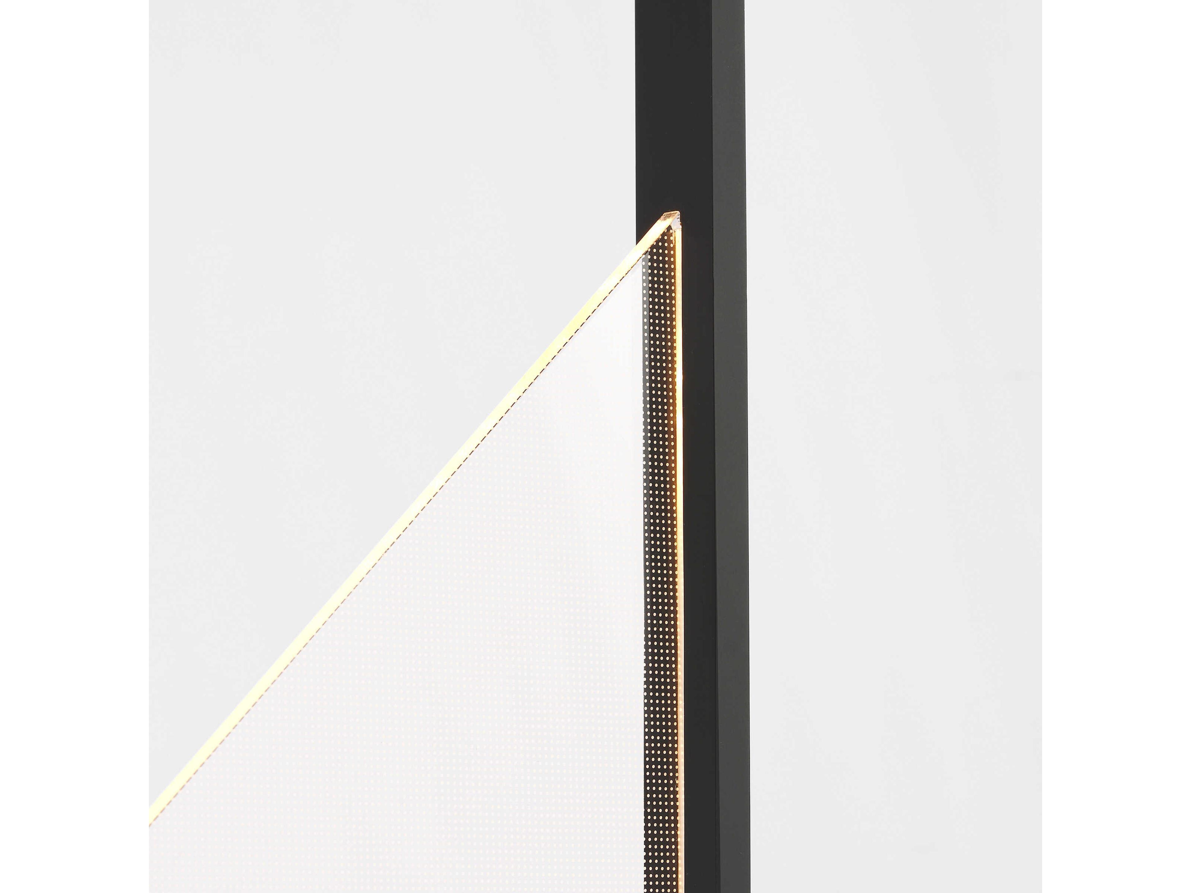 Visual Comfort Modern Mizu 1-Light Nightshade Black Linear Island Pendant