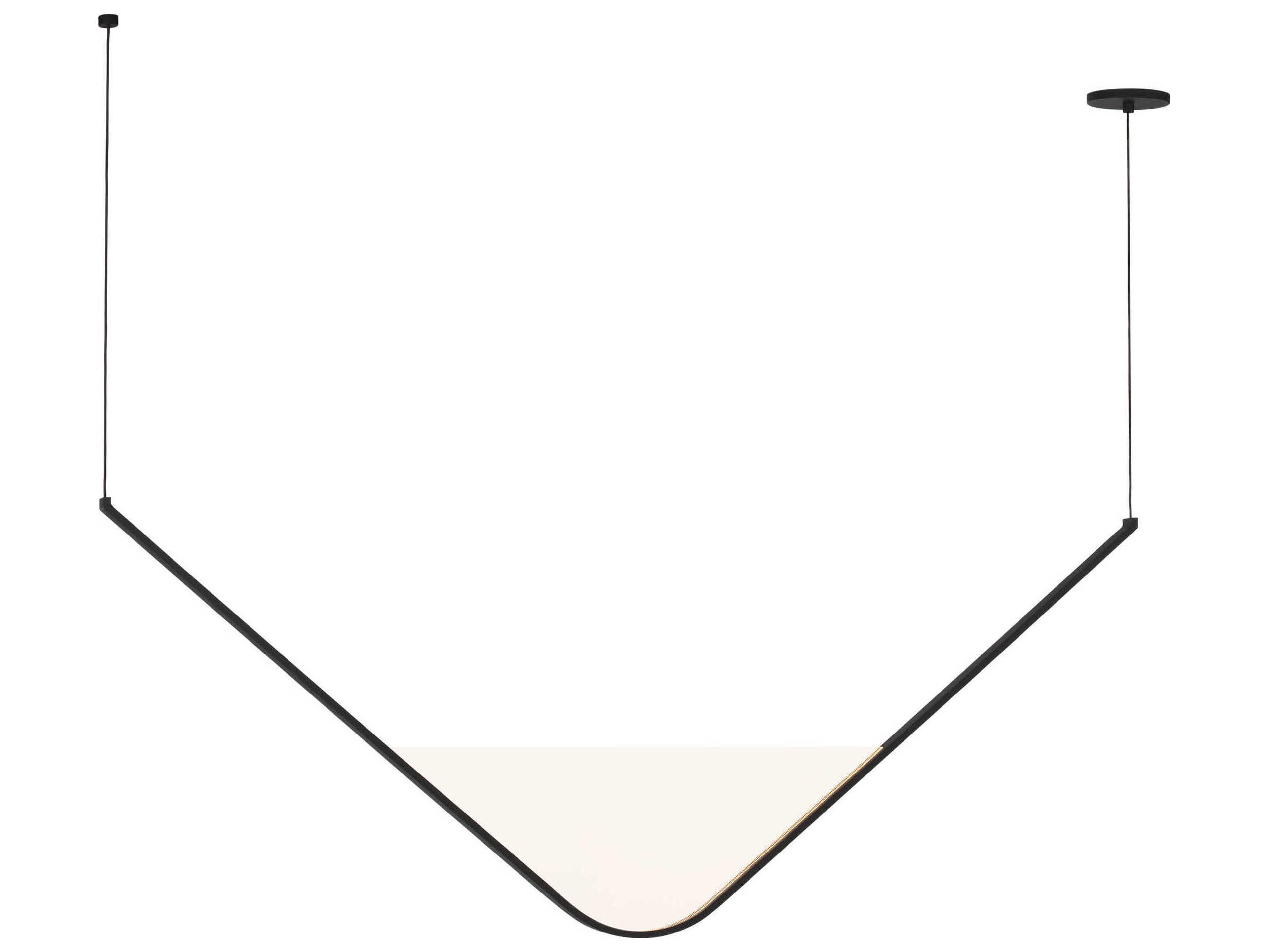 Mizu 1-Light Nightshade Black Island Pendant