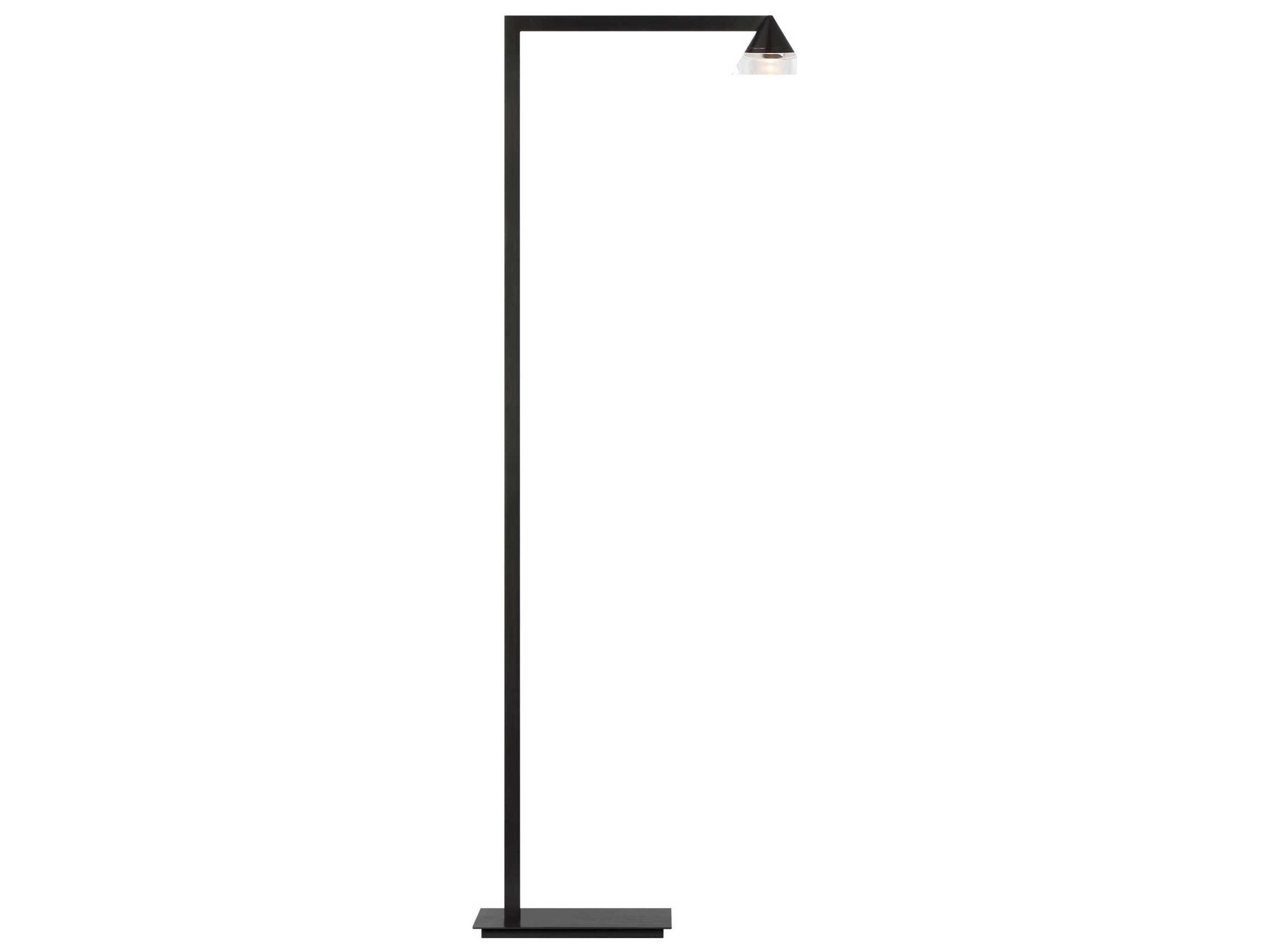 Visual Comfort Modern Midrand Bronze Floor Lamp
