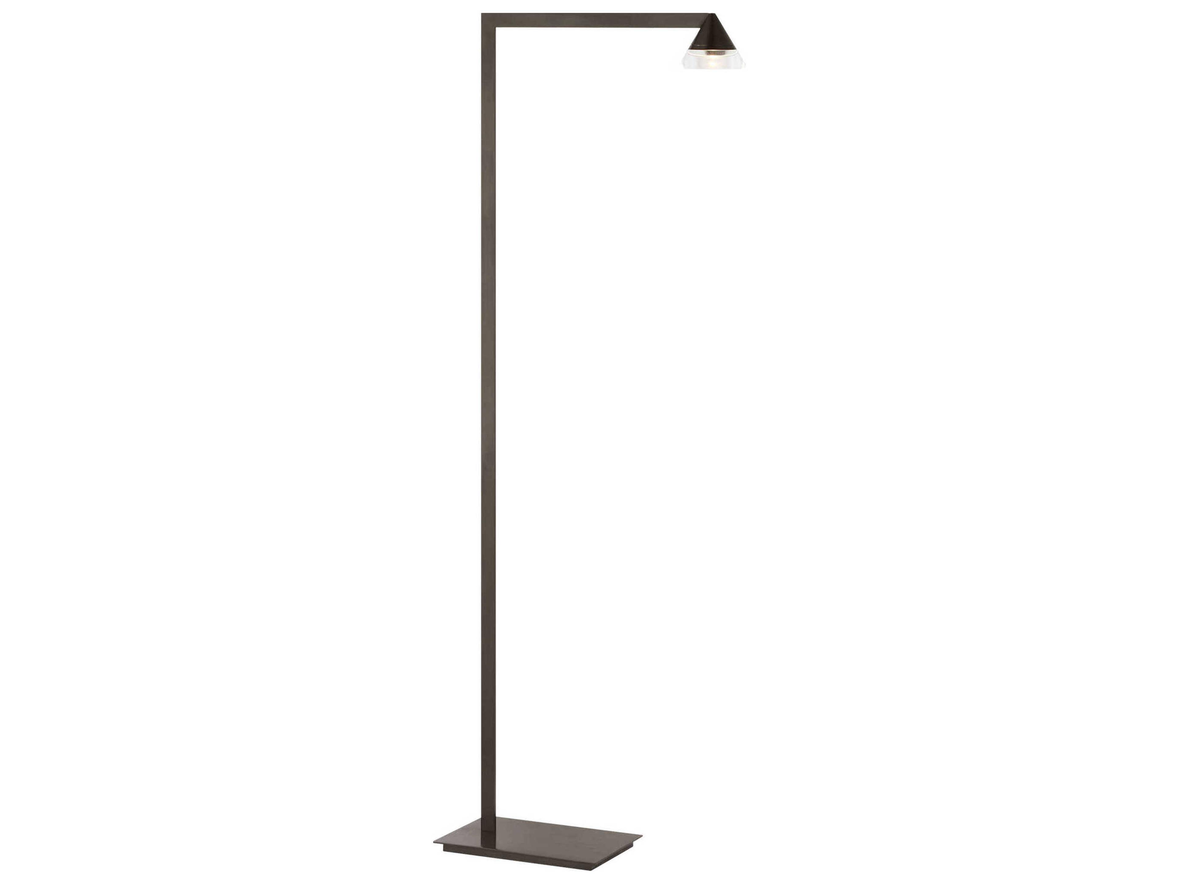 Visual Comfort Modern Midrand Bronze Floor Lamp