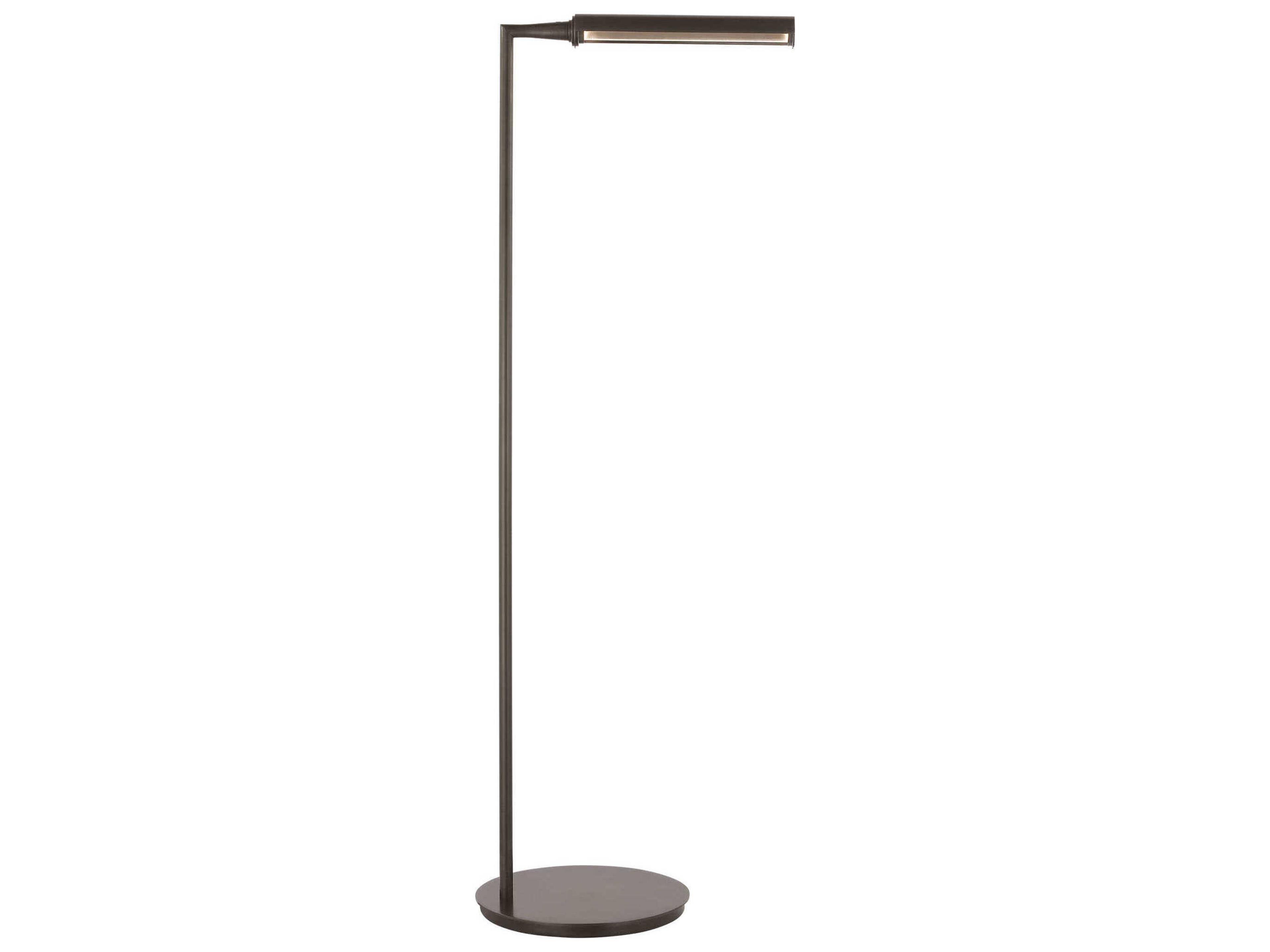 Visual Comfort Modern Poza Bronze Floor Lamp