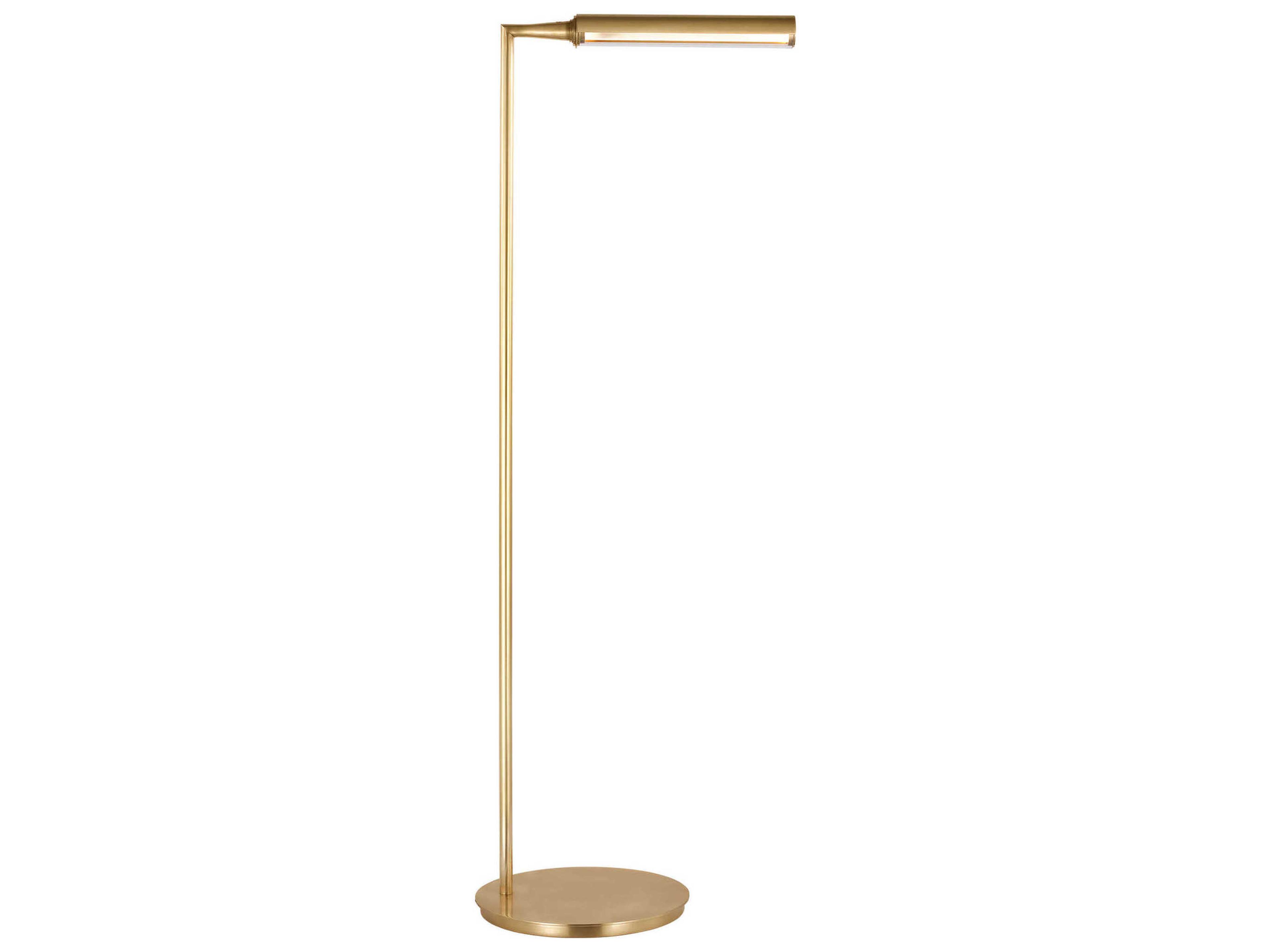 Visual Comfort Modern Poza Brass Floor Lamp