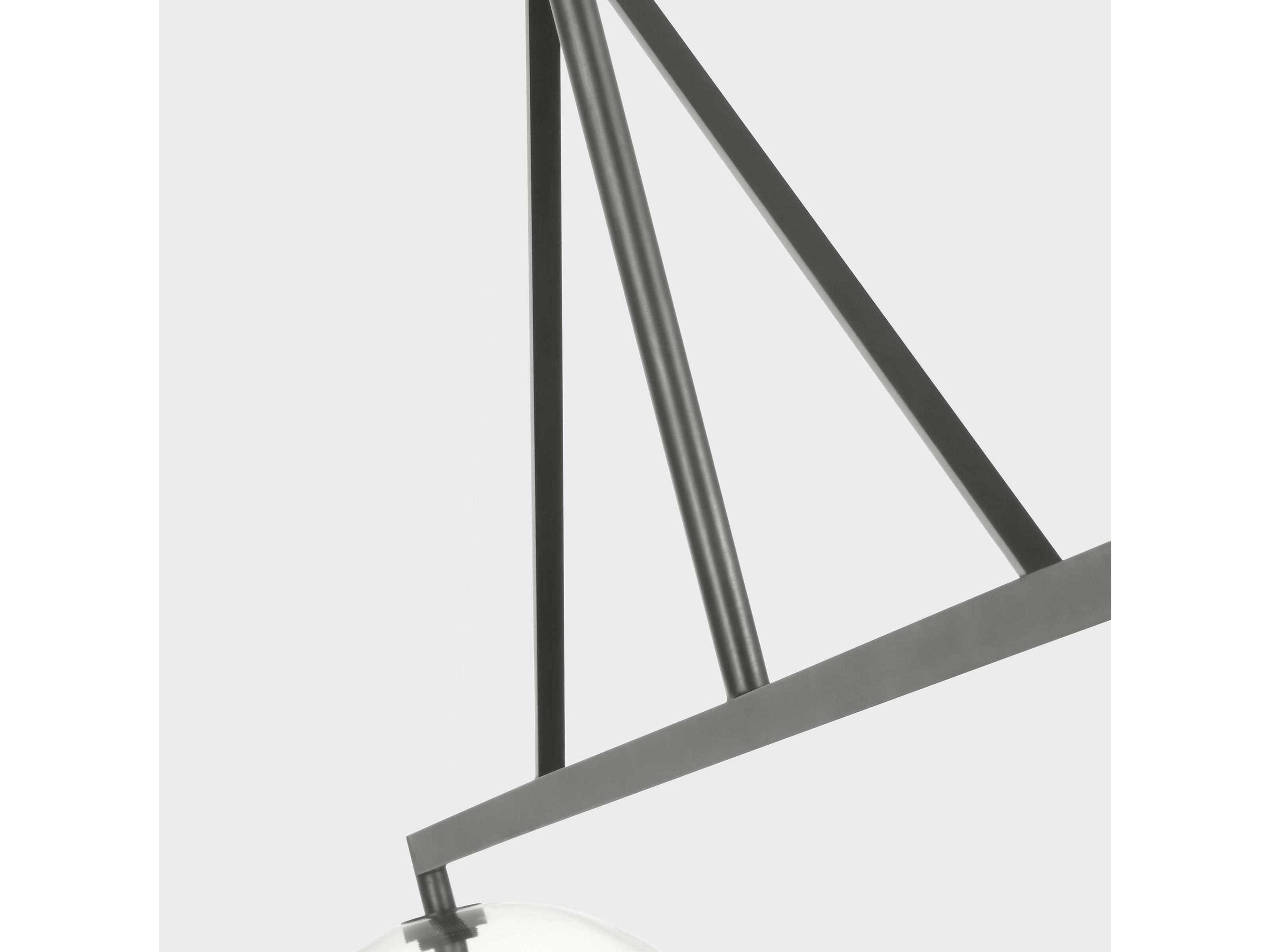 Visual Comfort Modern Leano 2-Light Bronze Island Pendant