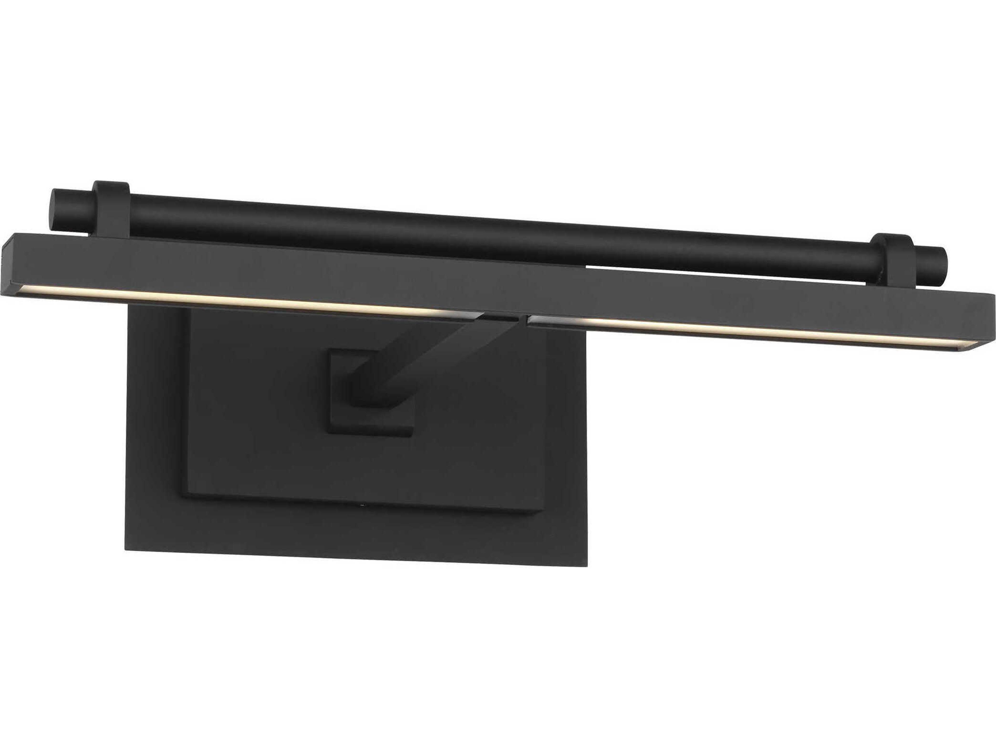 Kal LED Picture Light in Nightshade Black