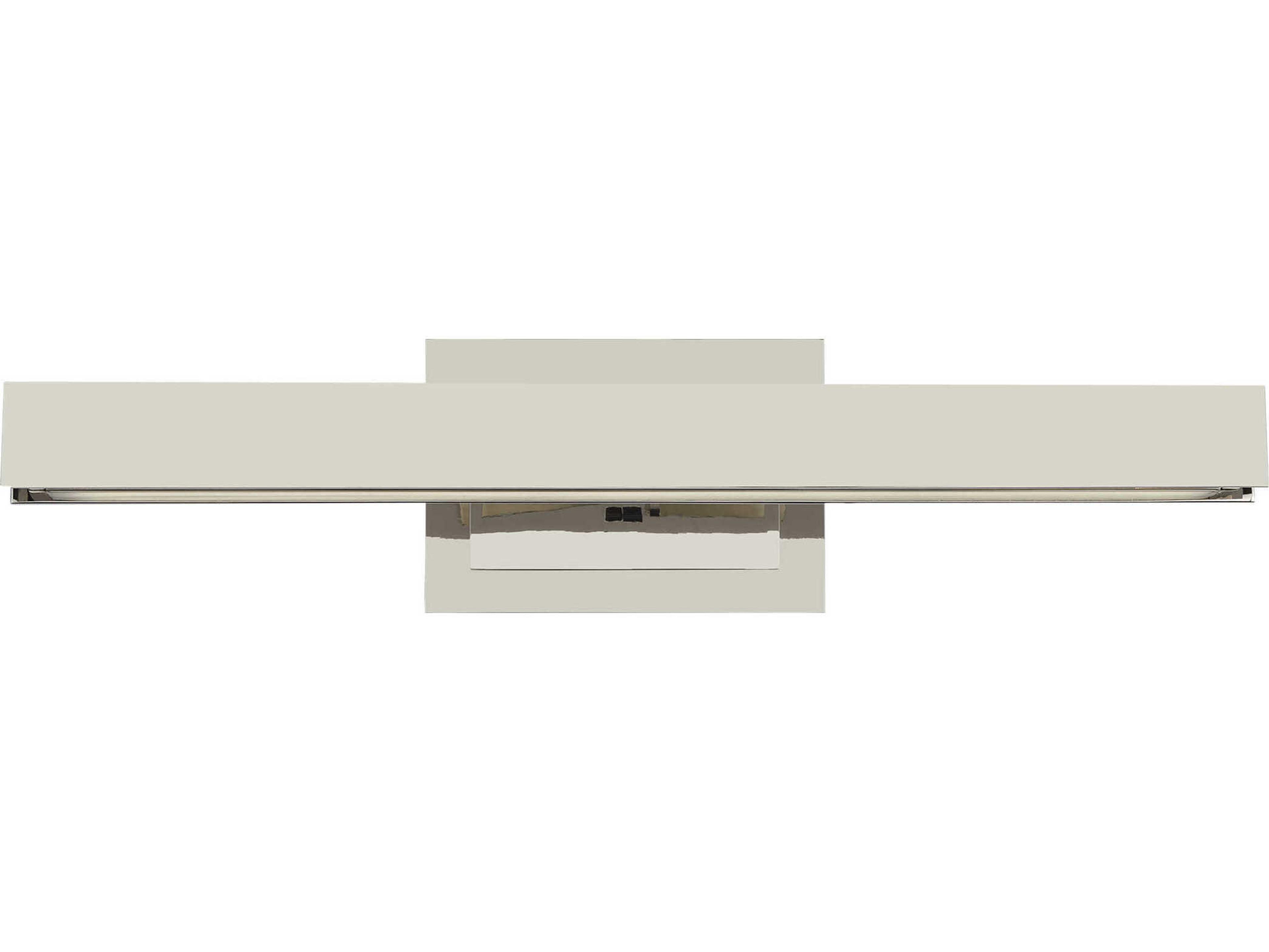 Visual Comfort Modern Bau 1-Light Polished Nickel Picture Light