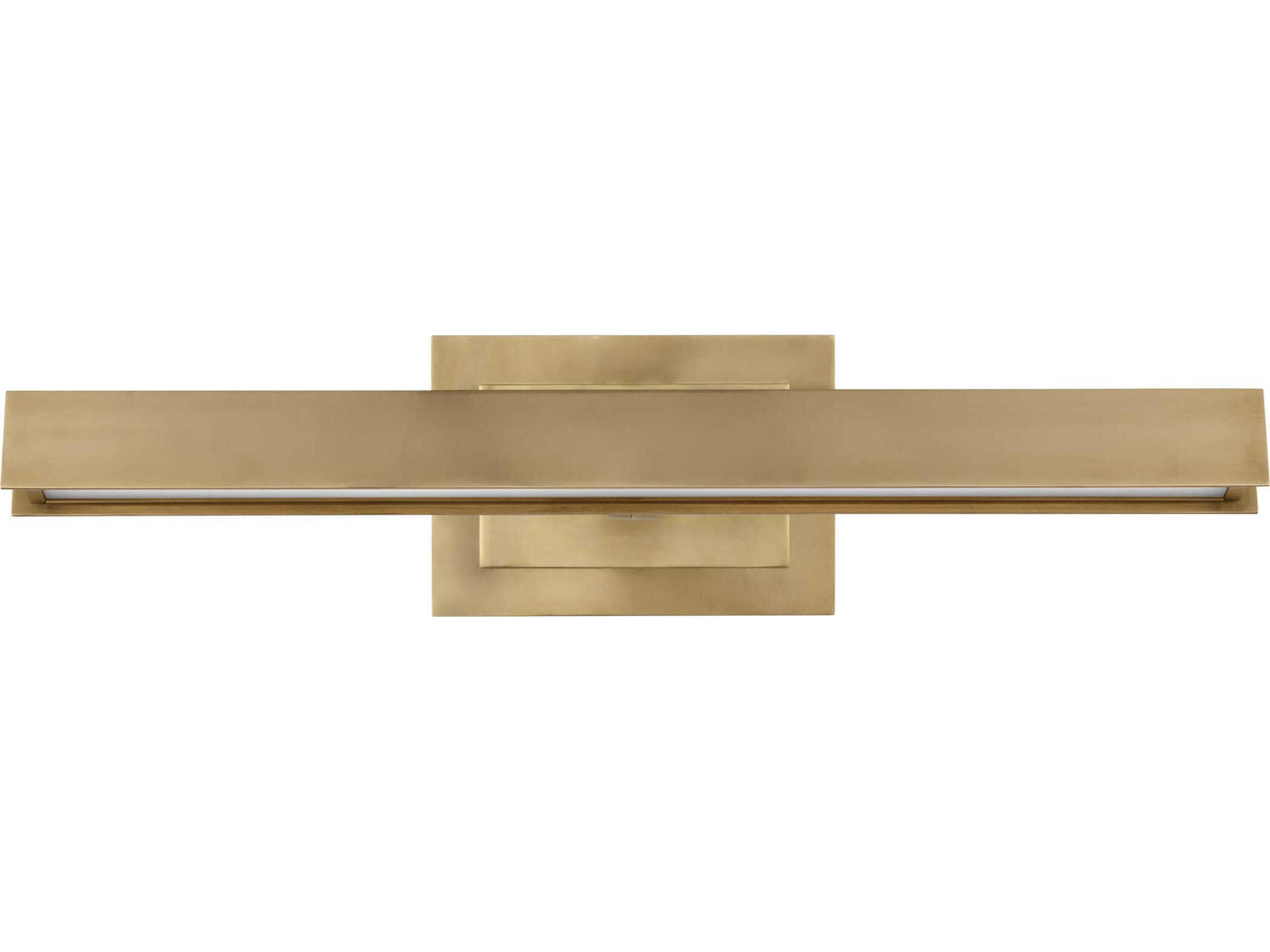 Visual Comfort Modern Bau 1-Light Natural Brass Picture Light