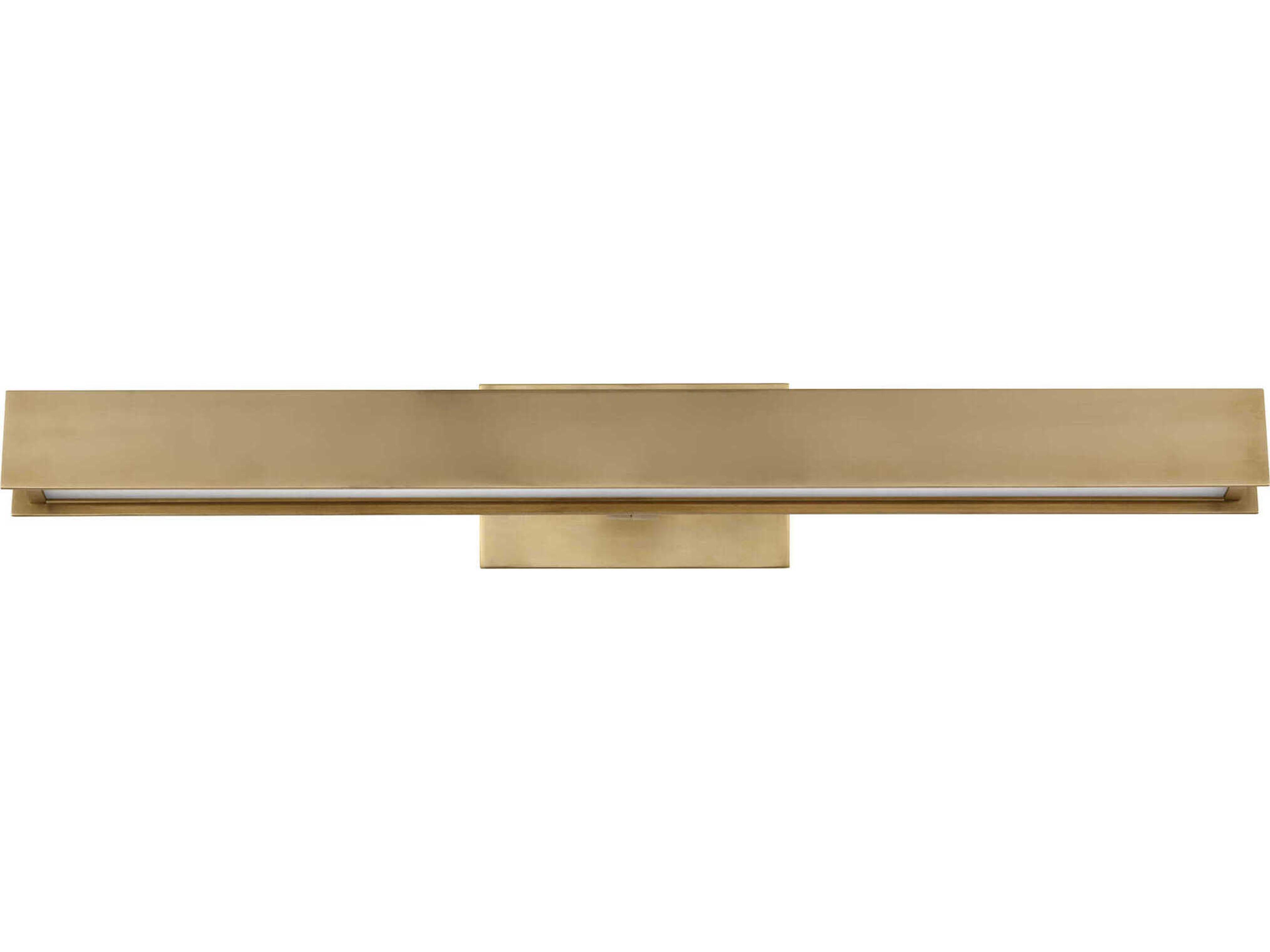 Visual Comfort Modern Bau 1-Light Natural Brass Picture Light