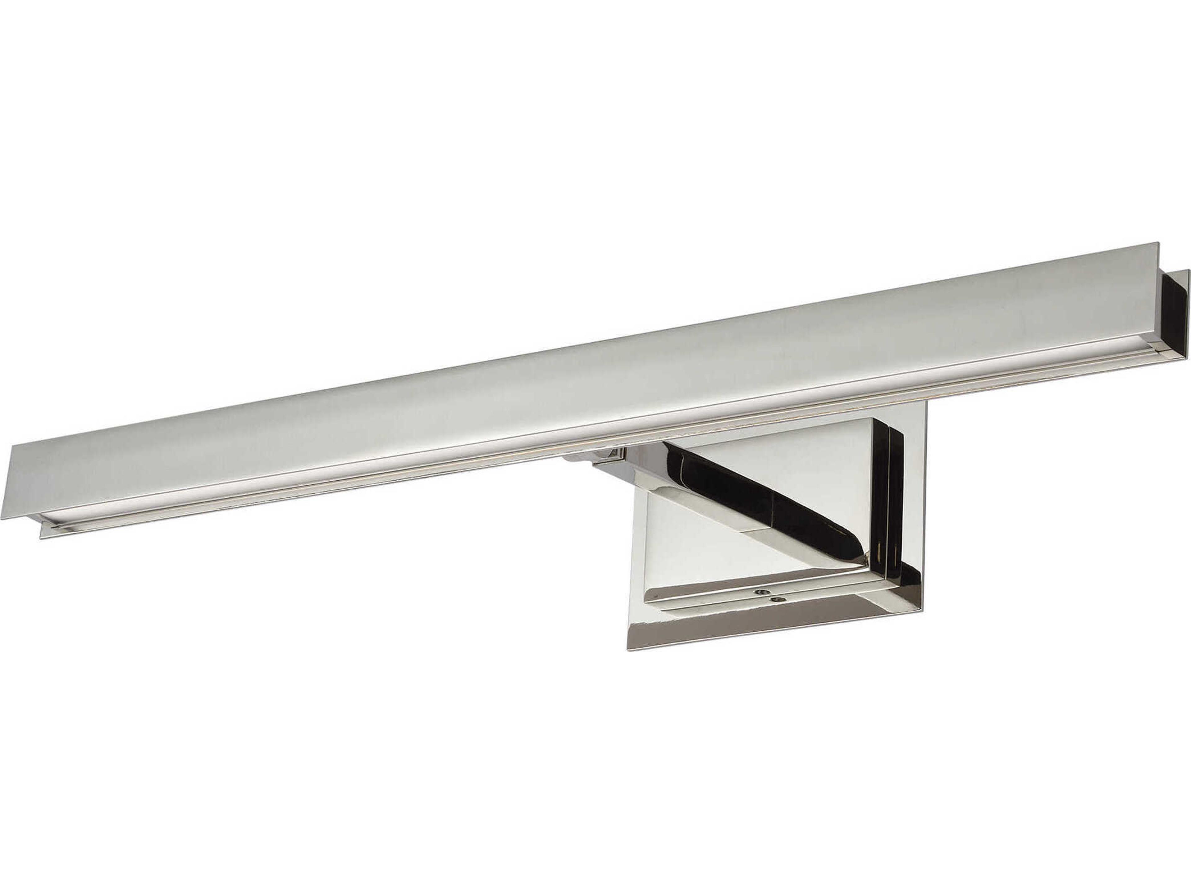 Visual Comfort Modern Bau 1-Light Polished Nickel Picture Light