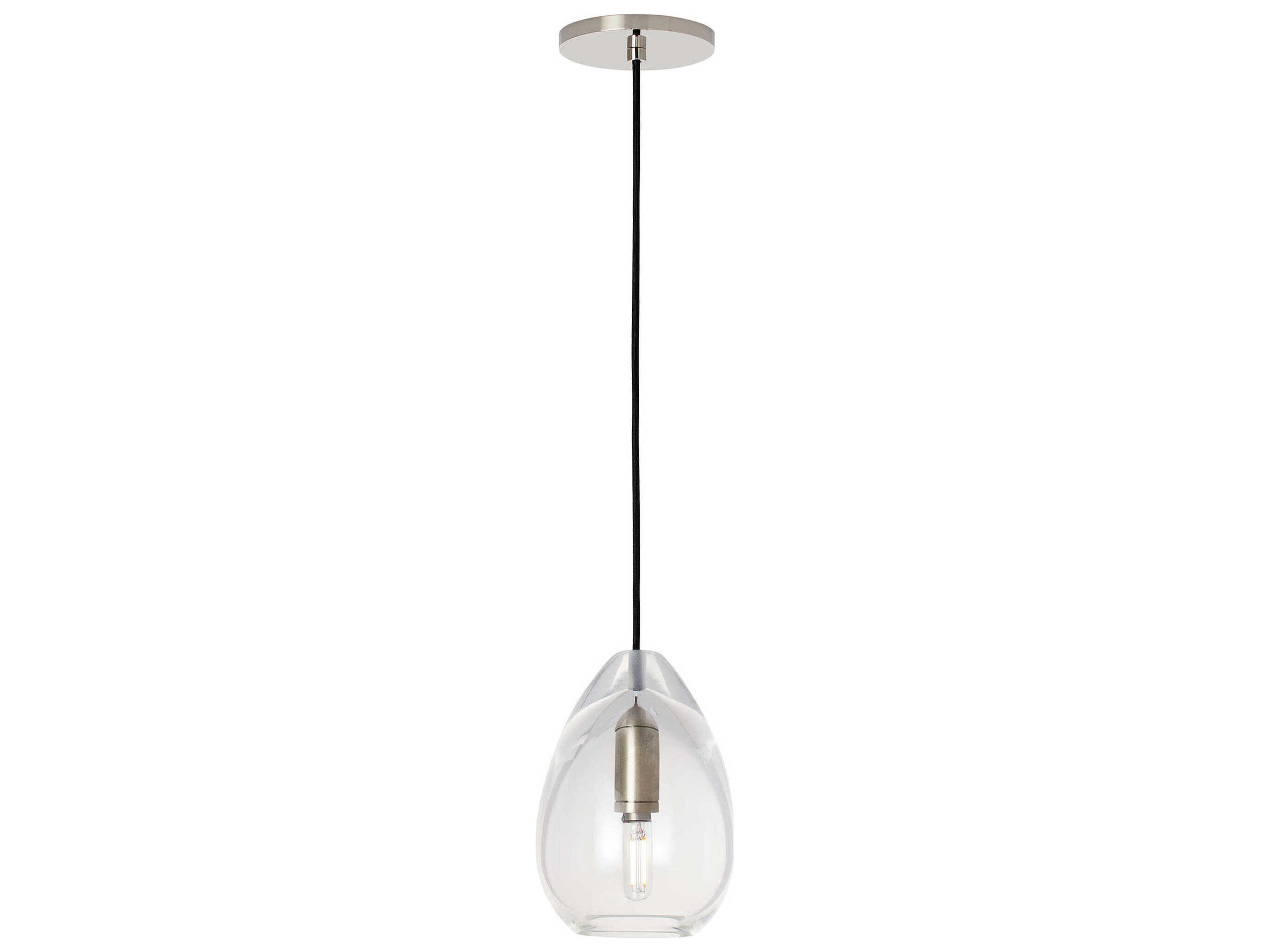 Alina Accent Pendant Light in Polished Nickel