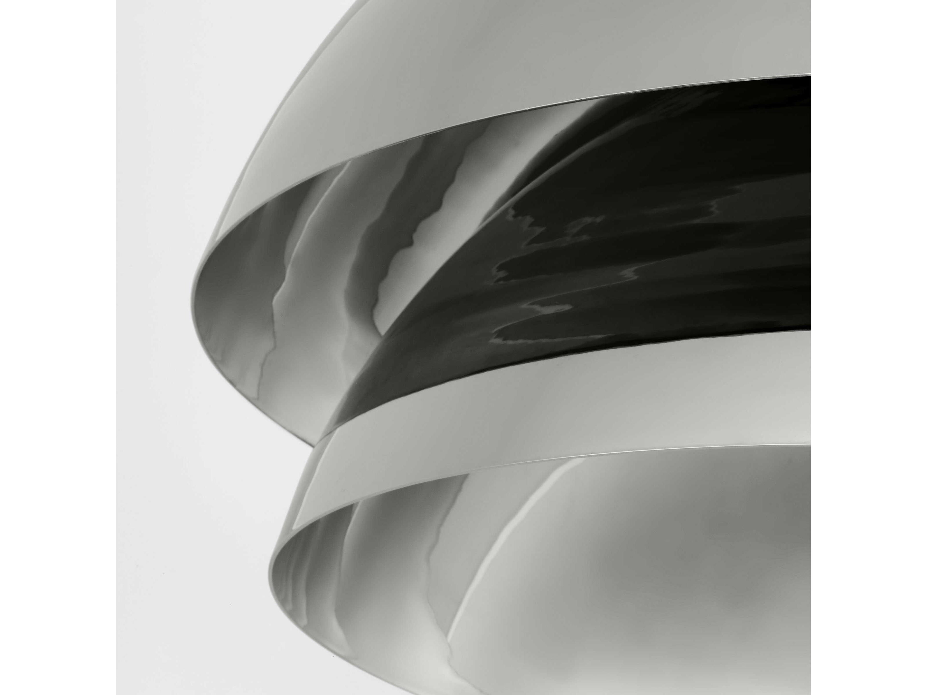 Visual Comfort Modern Shanti 2-Light Polished Nickel Dome Pendant