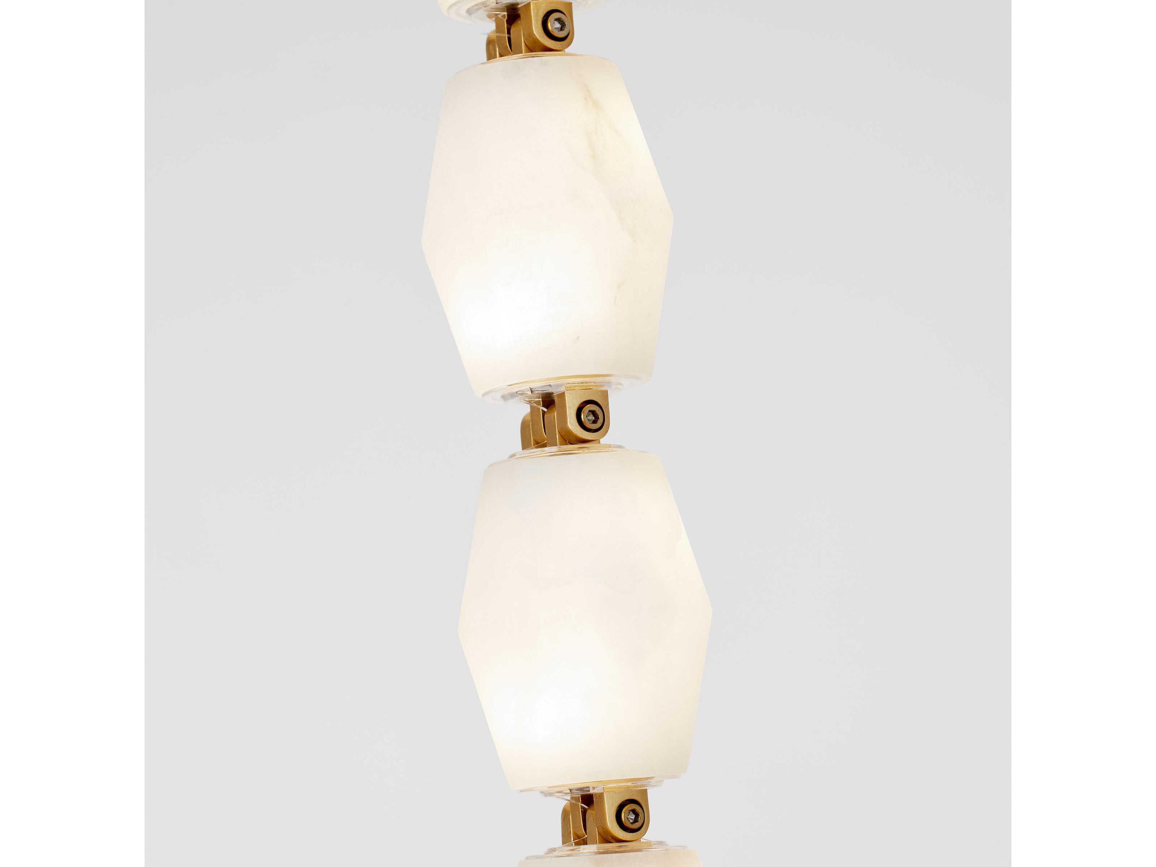 Visual Comfort Modern Collier 1-Light Hand Rubbed Antique Brass Linear Mini Pendant