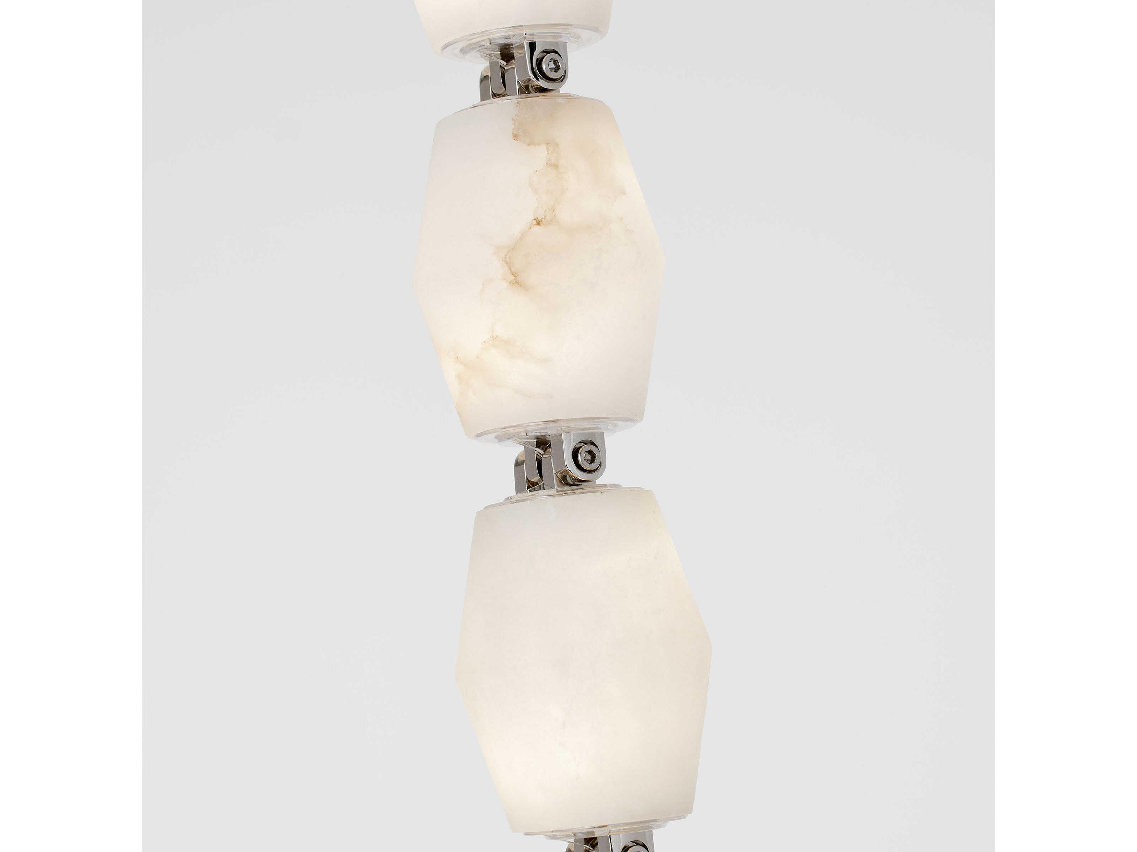 Visual Comfort Modern Collier 1-Light Polished Nickel Linear Mini Pendant