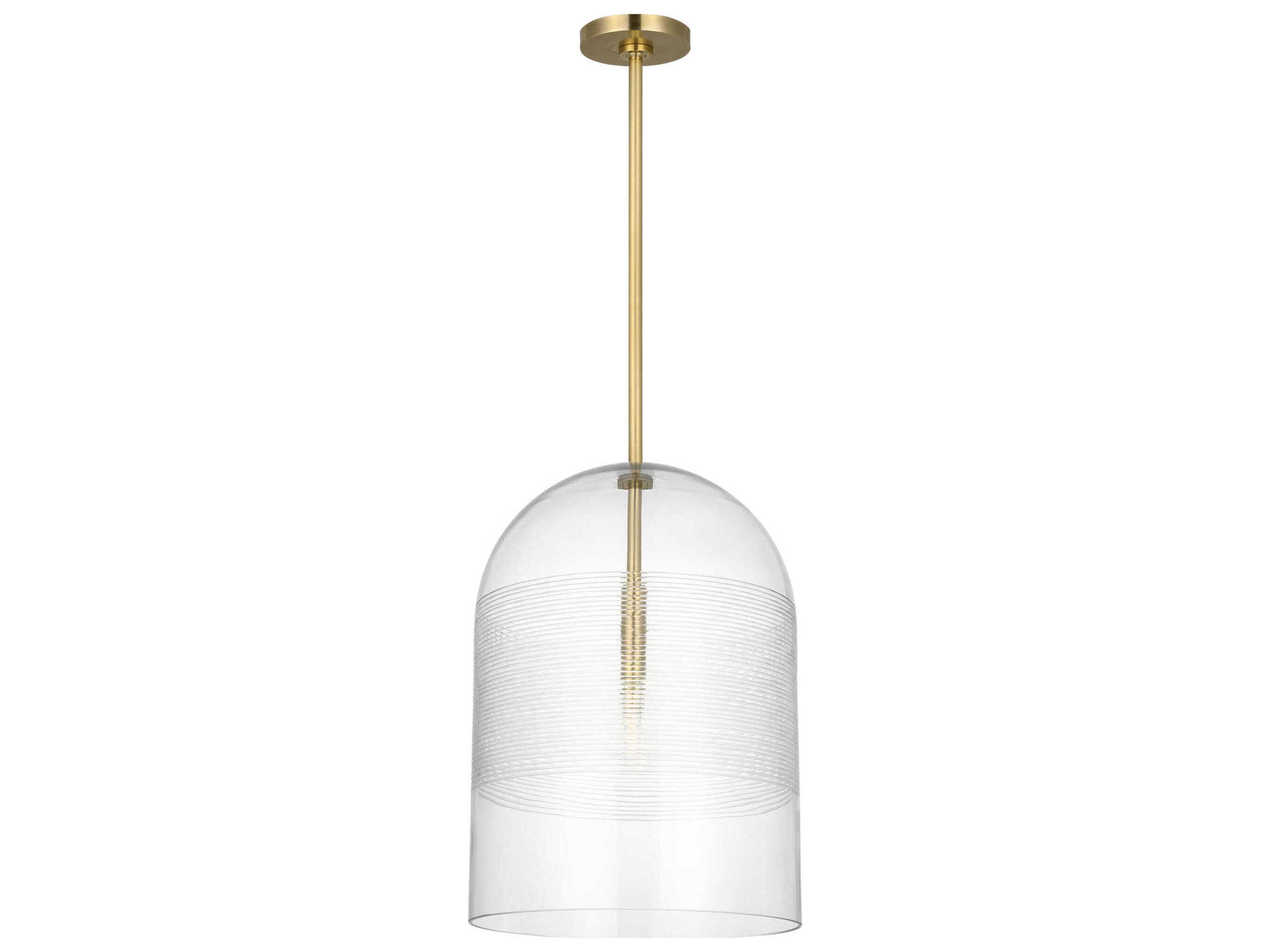 Leano 1-Light Brass Pendant