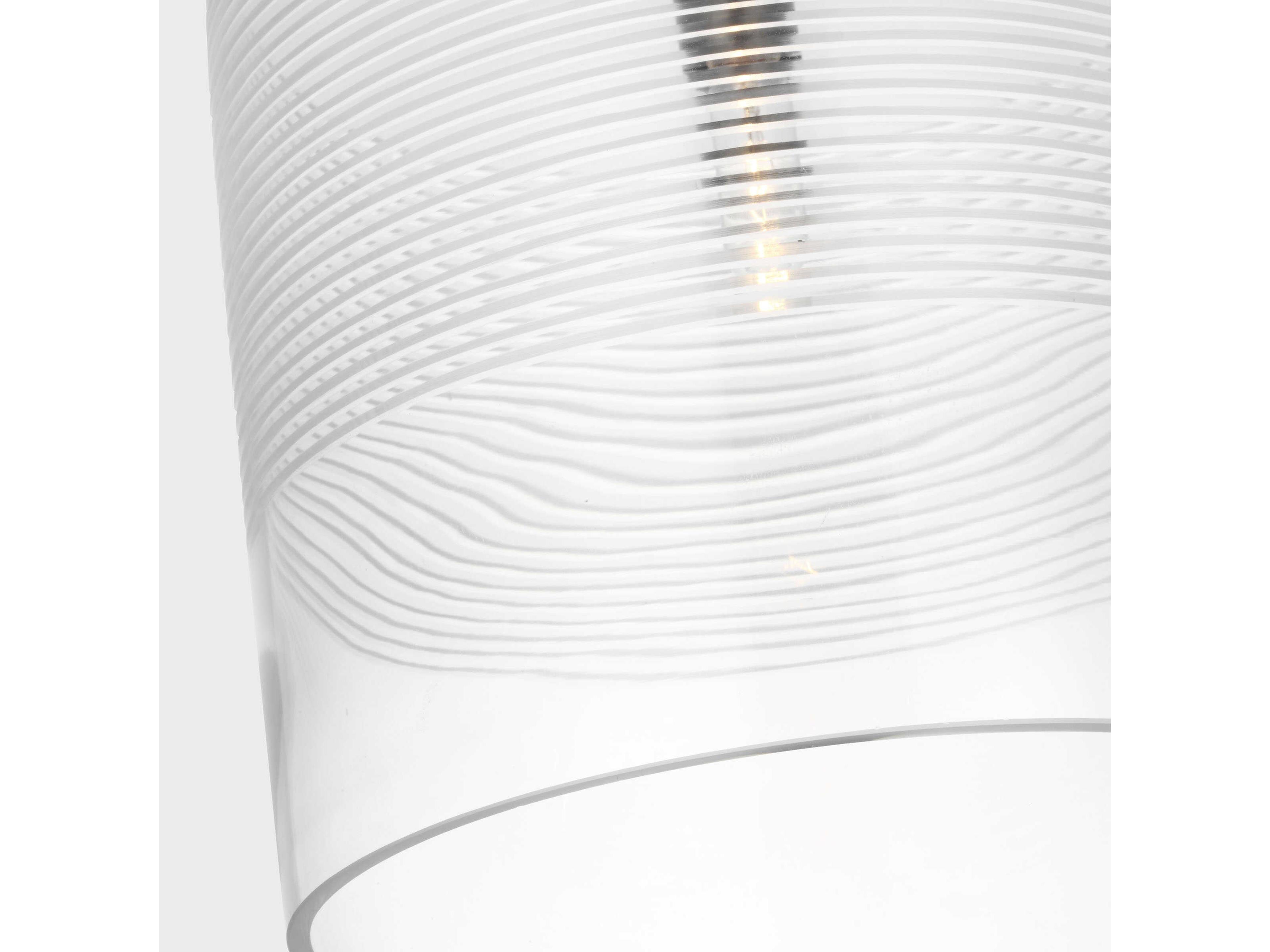 Visual Comfort Modern Leano 1-Light Bronze Mini Pendant