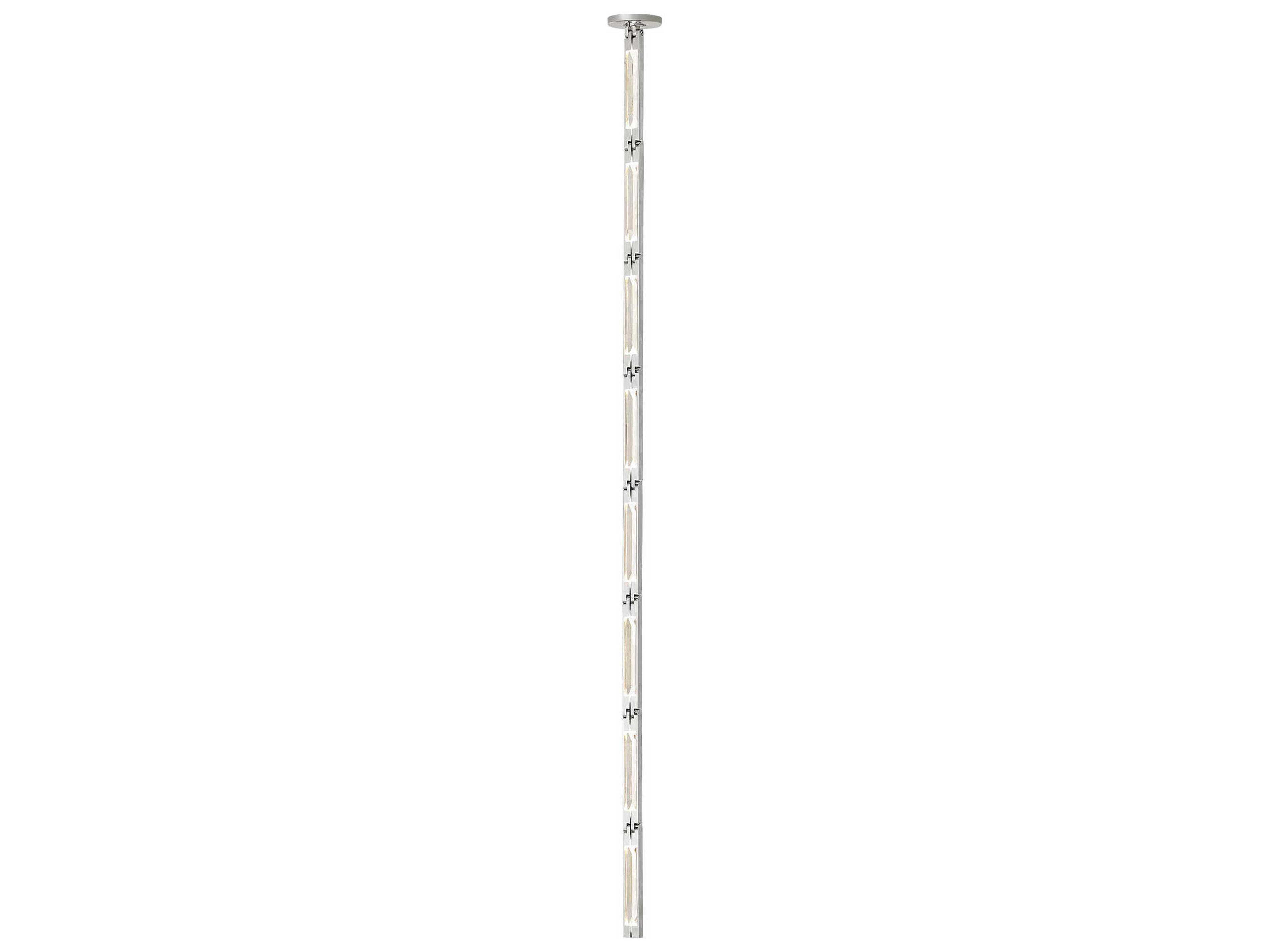 Catena 8-Light Polished Nickel Linear Mini Pendant