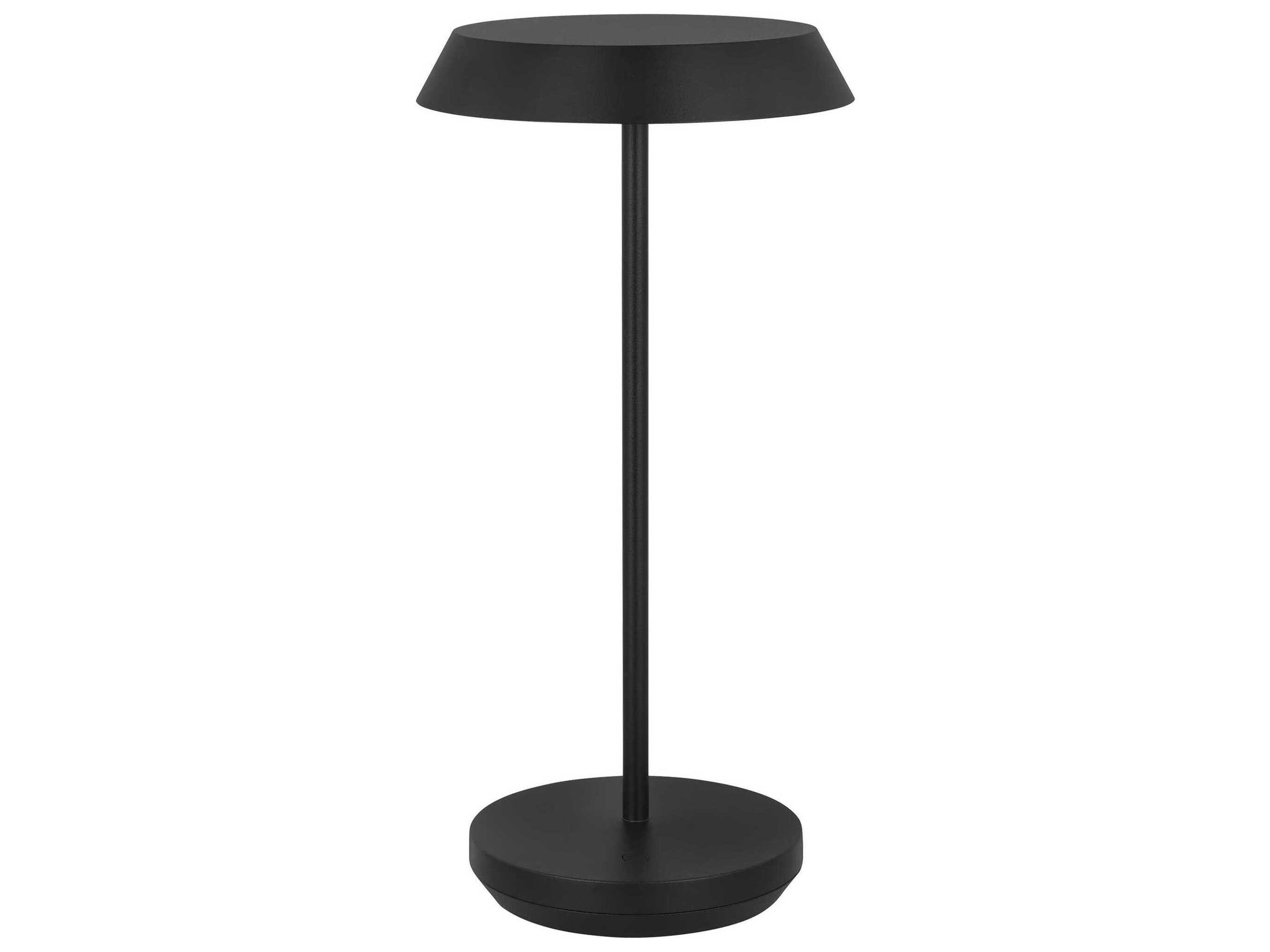 Visual Comfort Modern Tepa Black Table Lamp