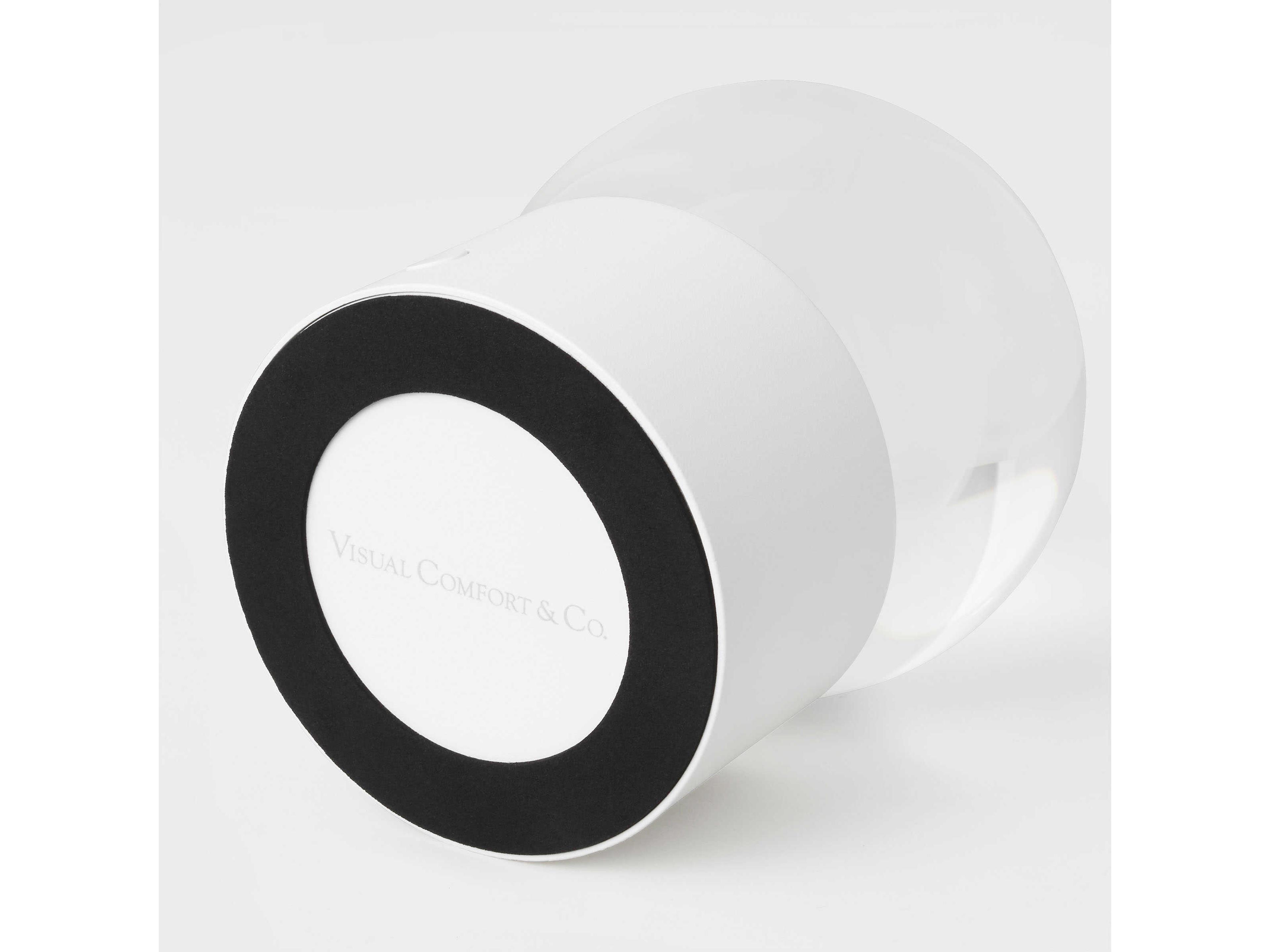 Visual Comfort Modern Mina Matte White Table Lamp