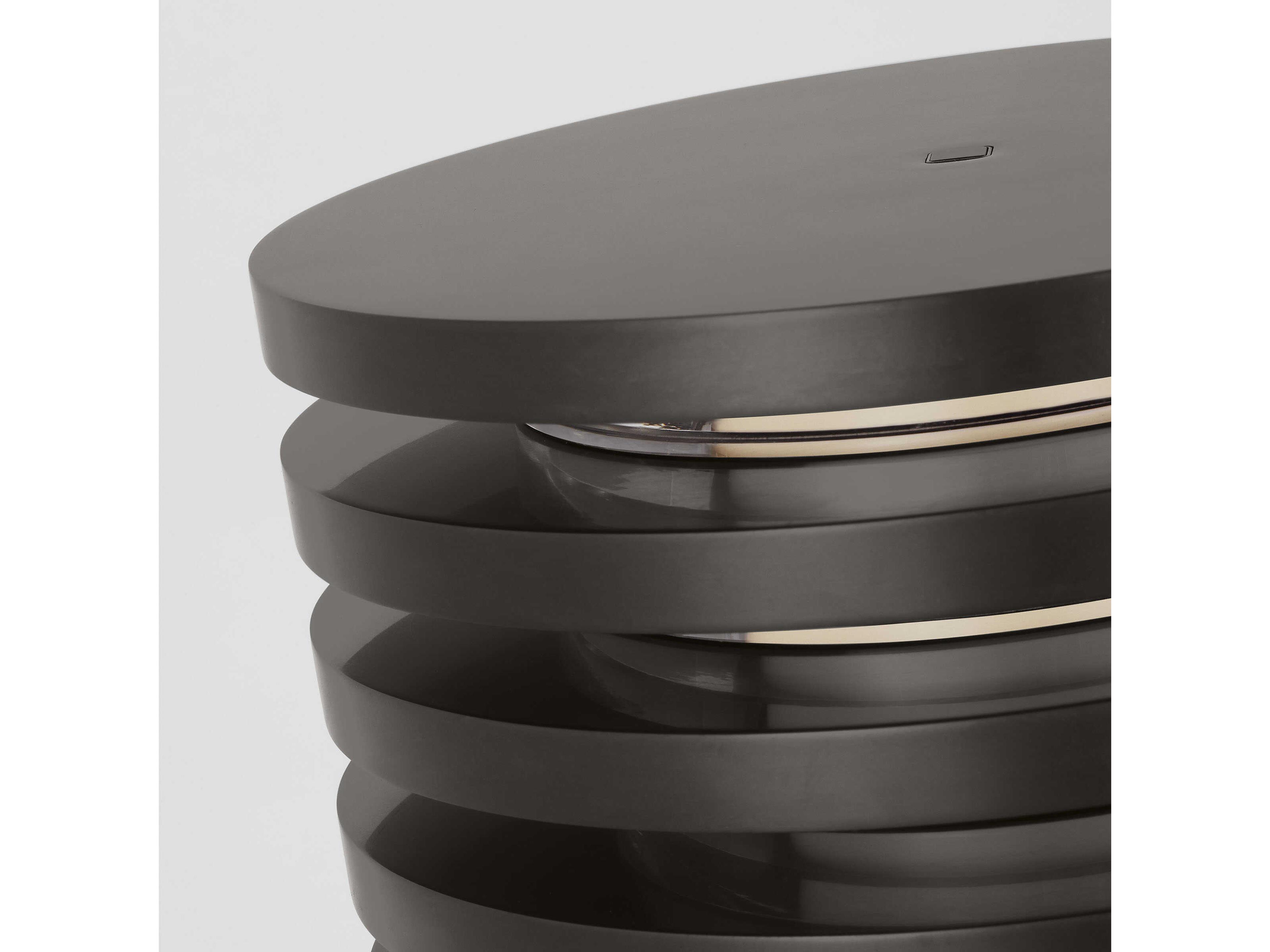 Visual Comfort Modern Quoddy Dark Bronze Table Lamp