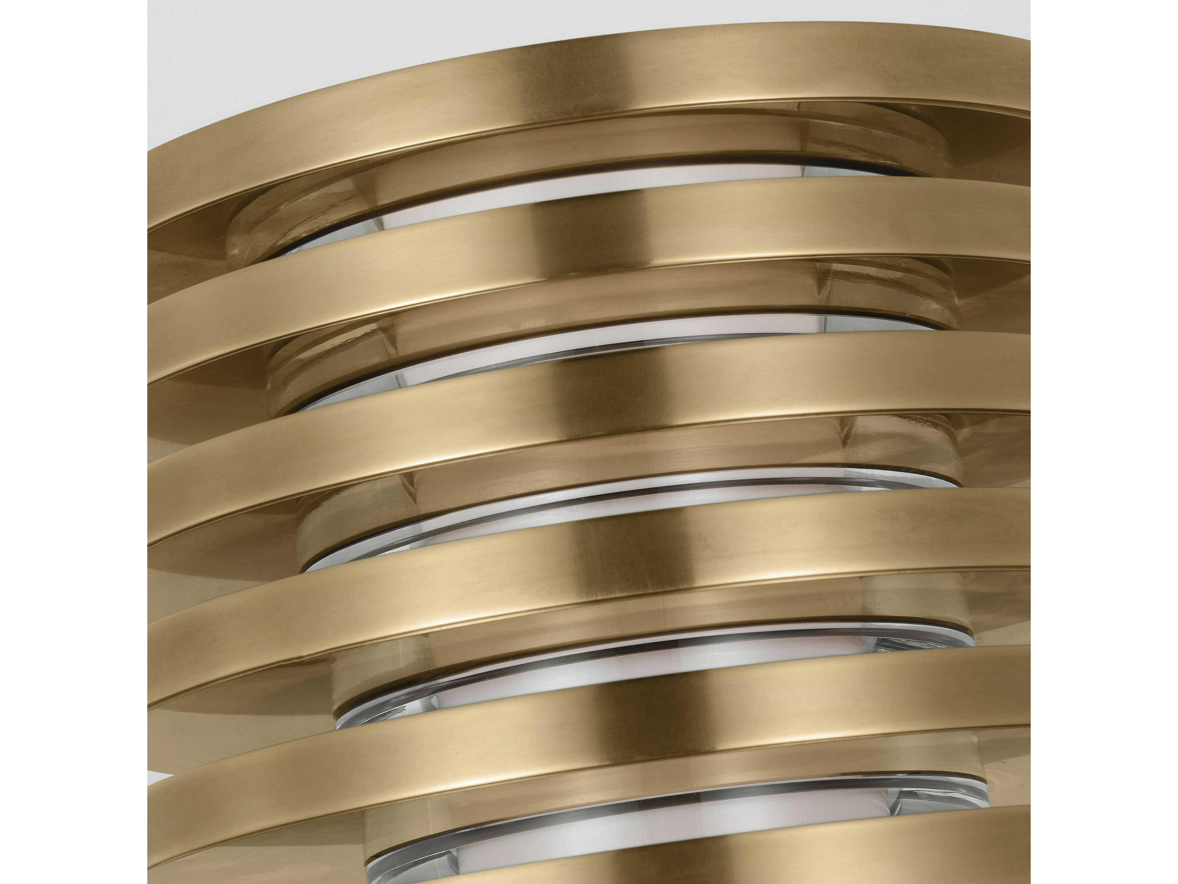 Visual Comfort Modern Quoddy Natural Brass Table Lamp