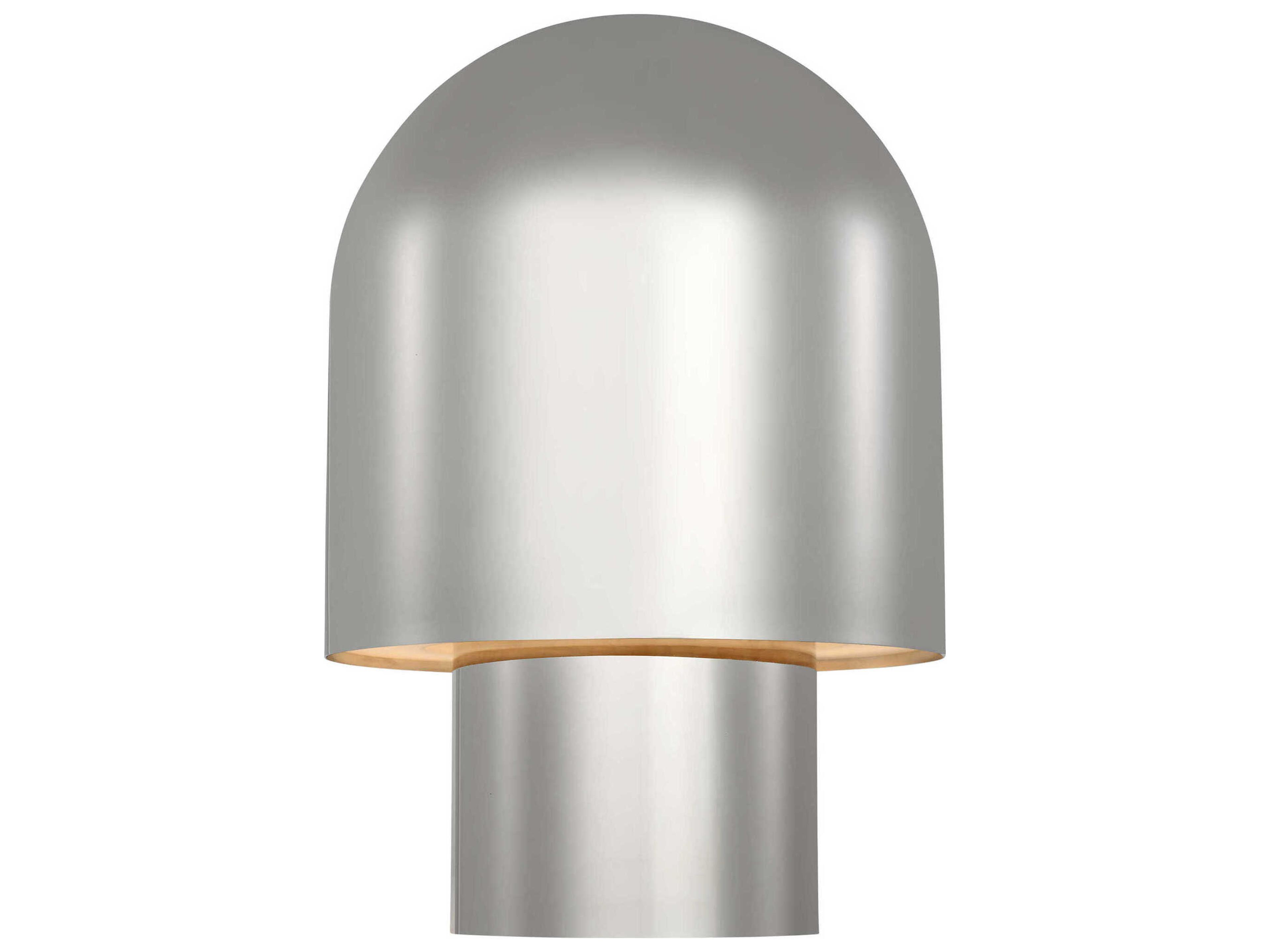 Visual Comfort Modern Kennett Polished Nickel Table Lamp