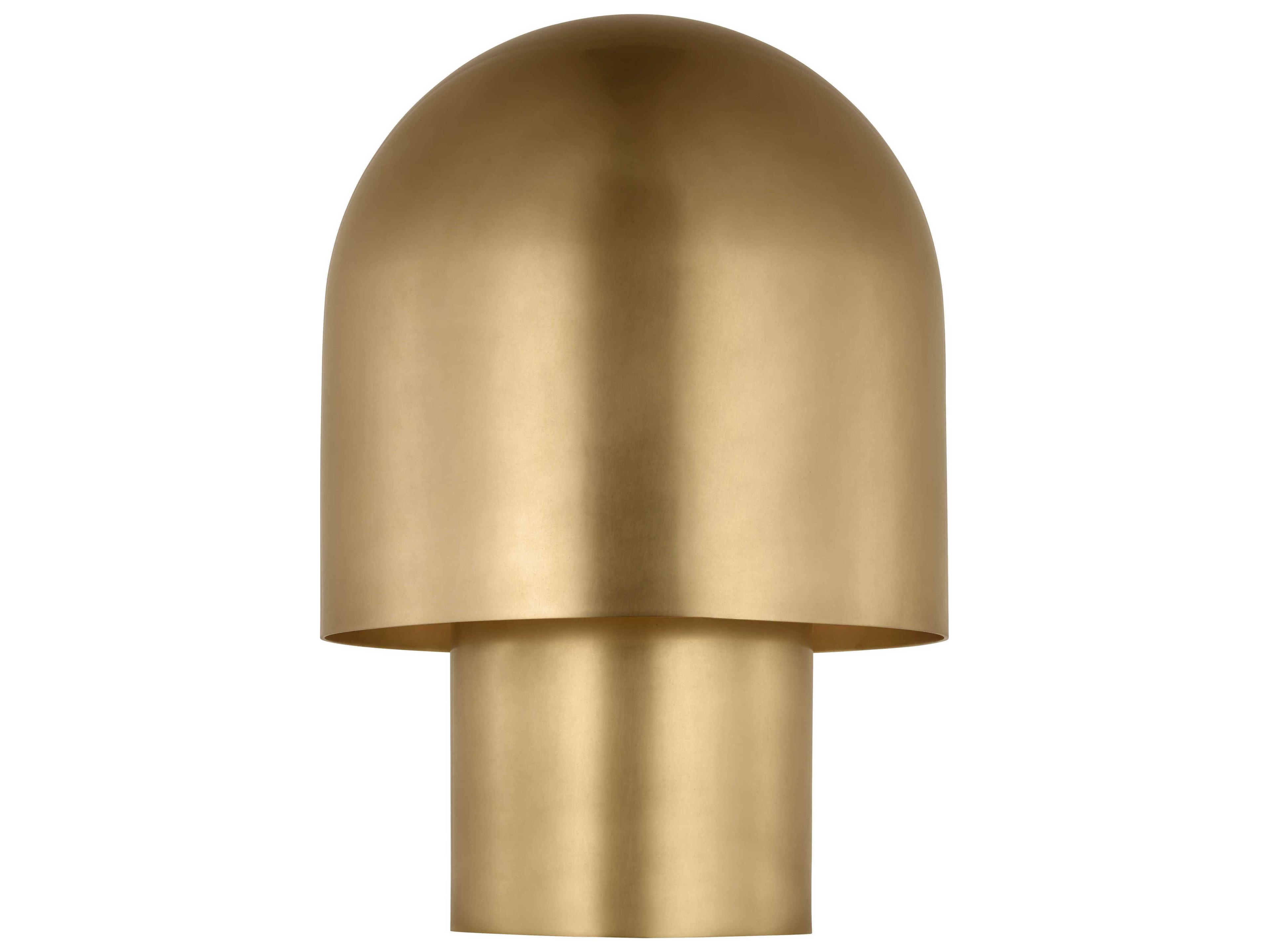 Visual Comfort Modern Kennett Natural Brass Table Lamp