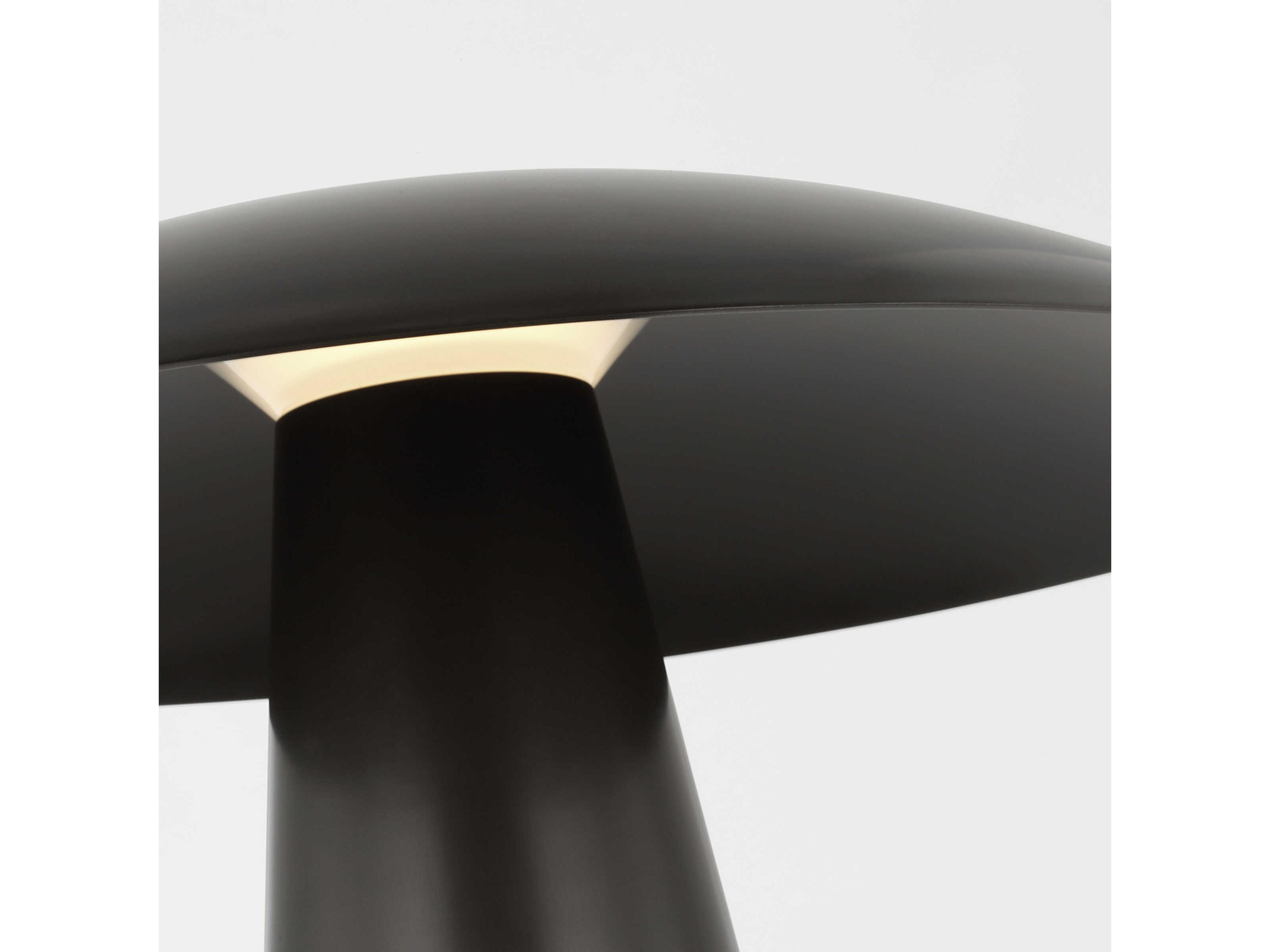 Visual Comfort Modern Aegis Dark Bronze Table Lamp