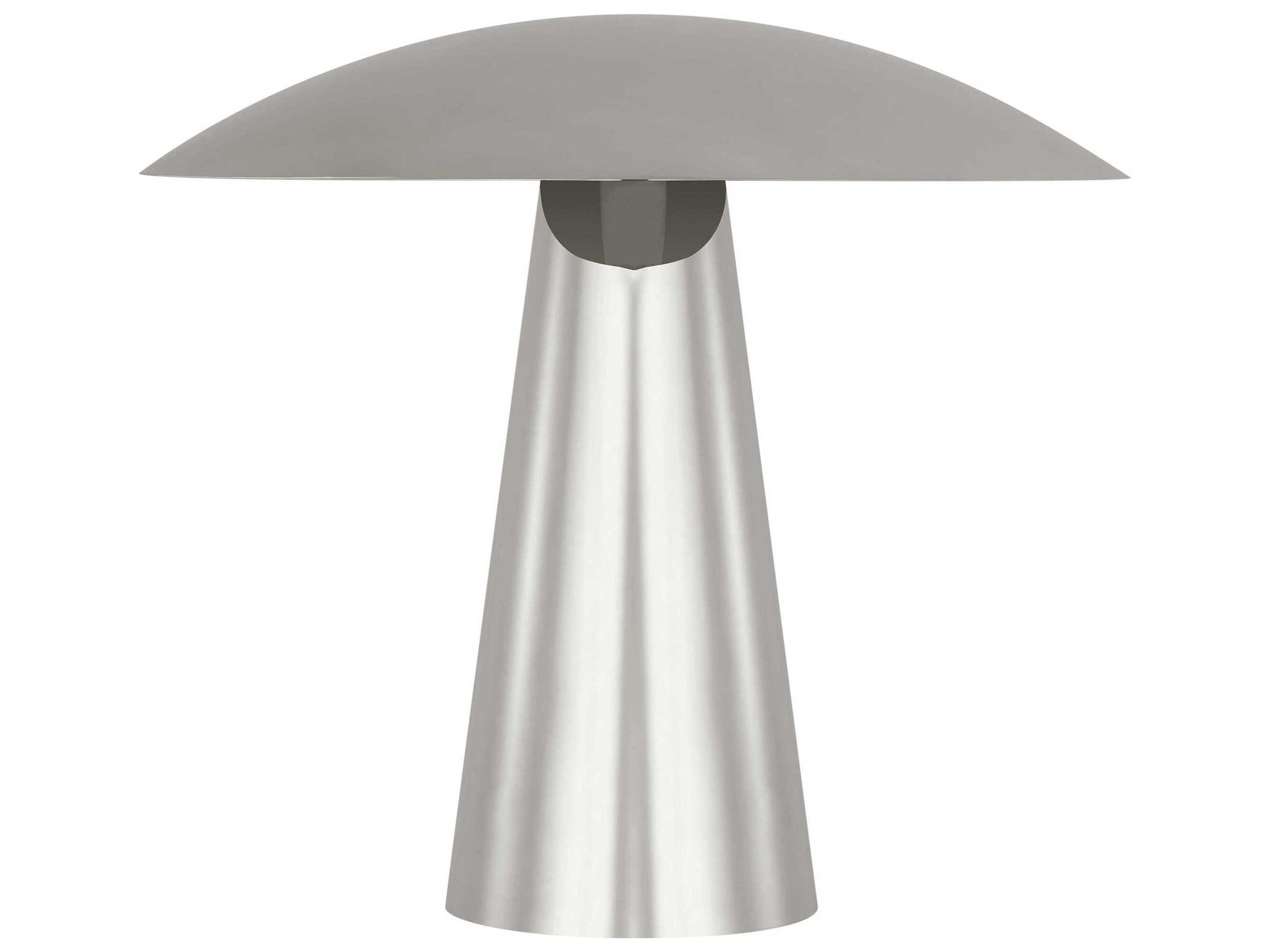 Visual Comfort Modern Aegis Polished Nickel Table Lamp