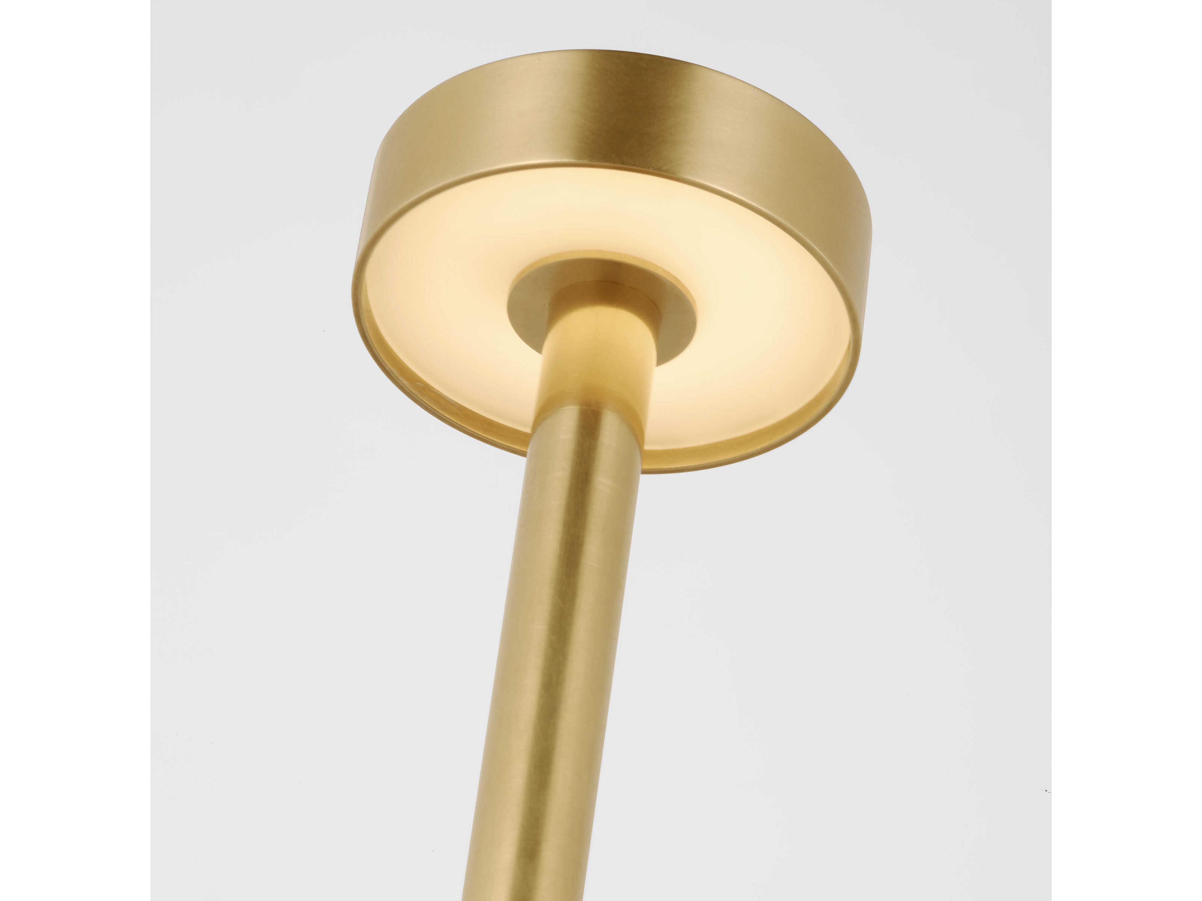 Visual Comfort Modern Moneta Hand Rubbed Antique Brass Table Lamp