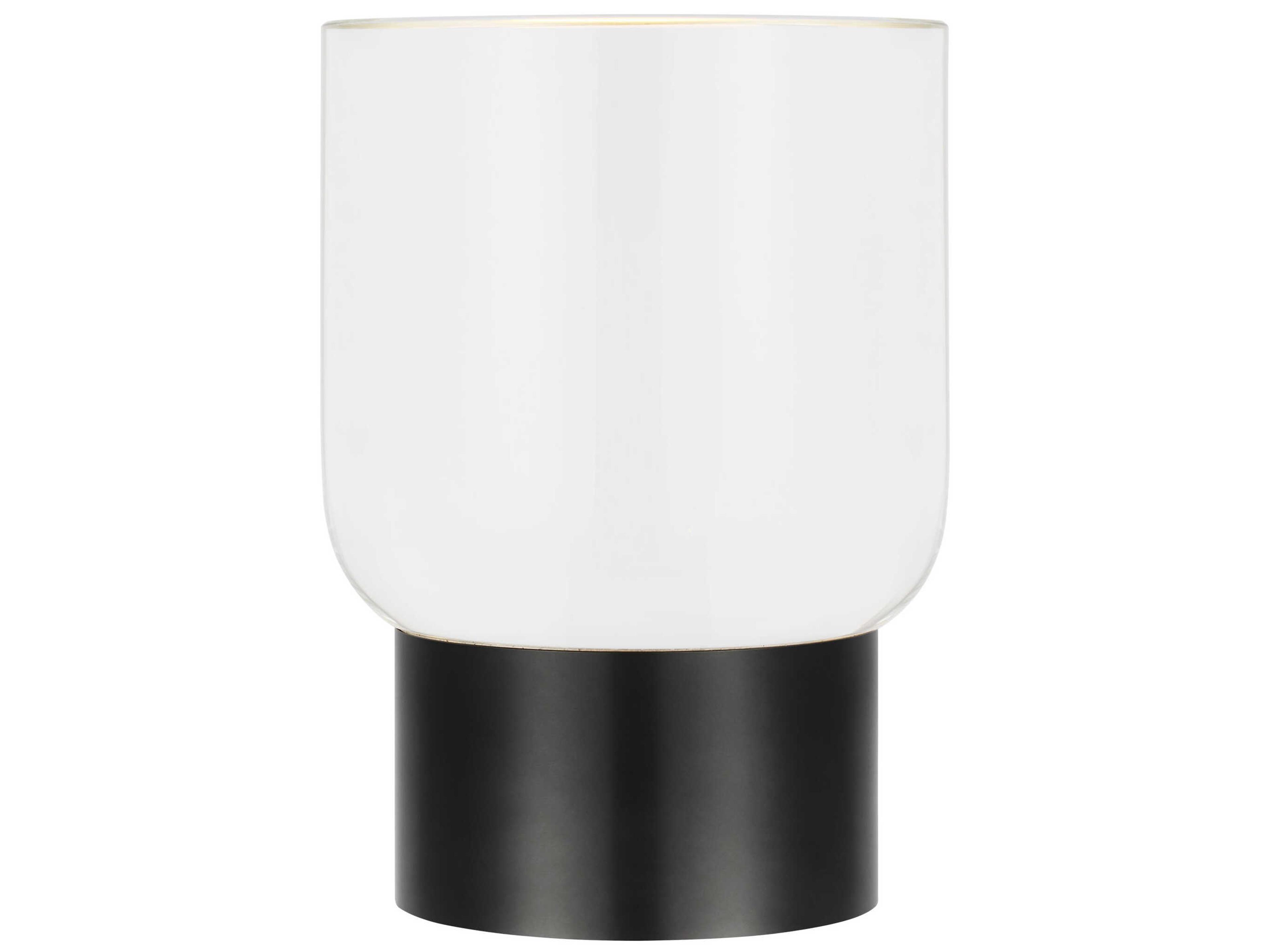 Visual Comfort Modern Caspe Bronze Table Lamp