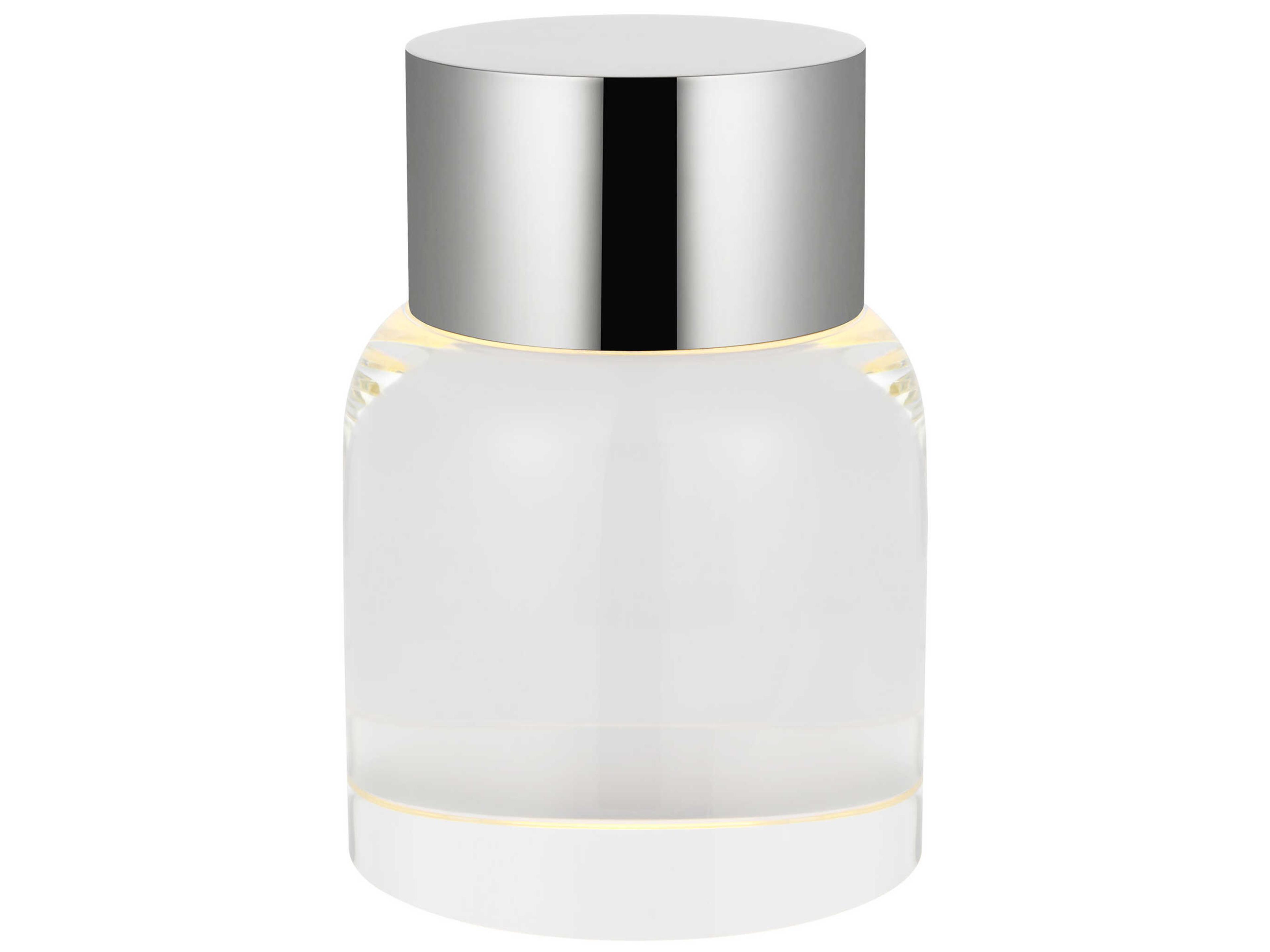 Caspe Polished Nickel Table Lamp