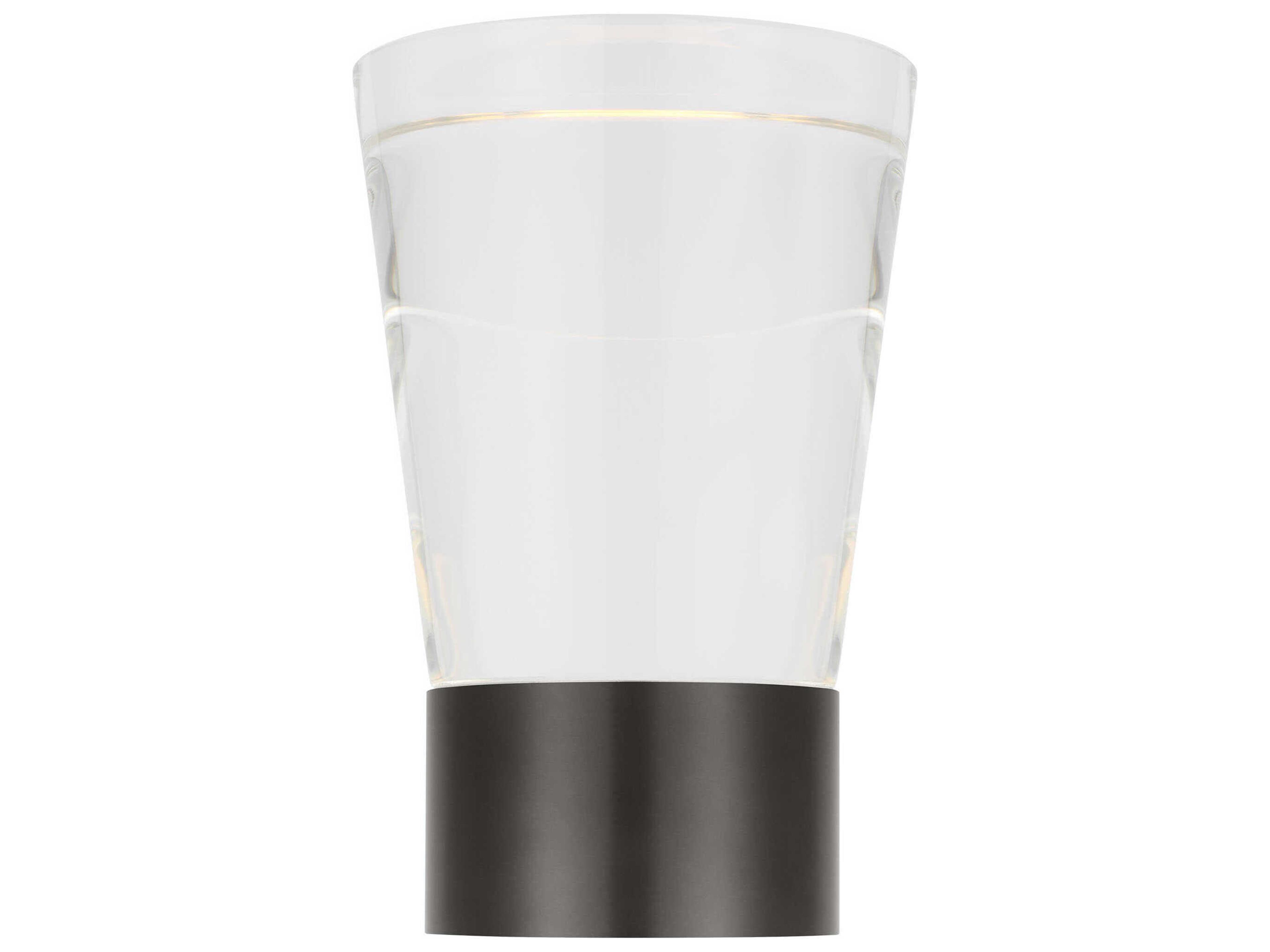 Visual Comfort Modern Caspe Bronze Table Lamp