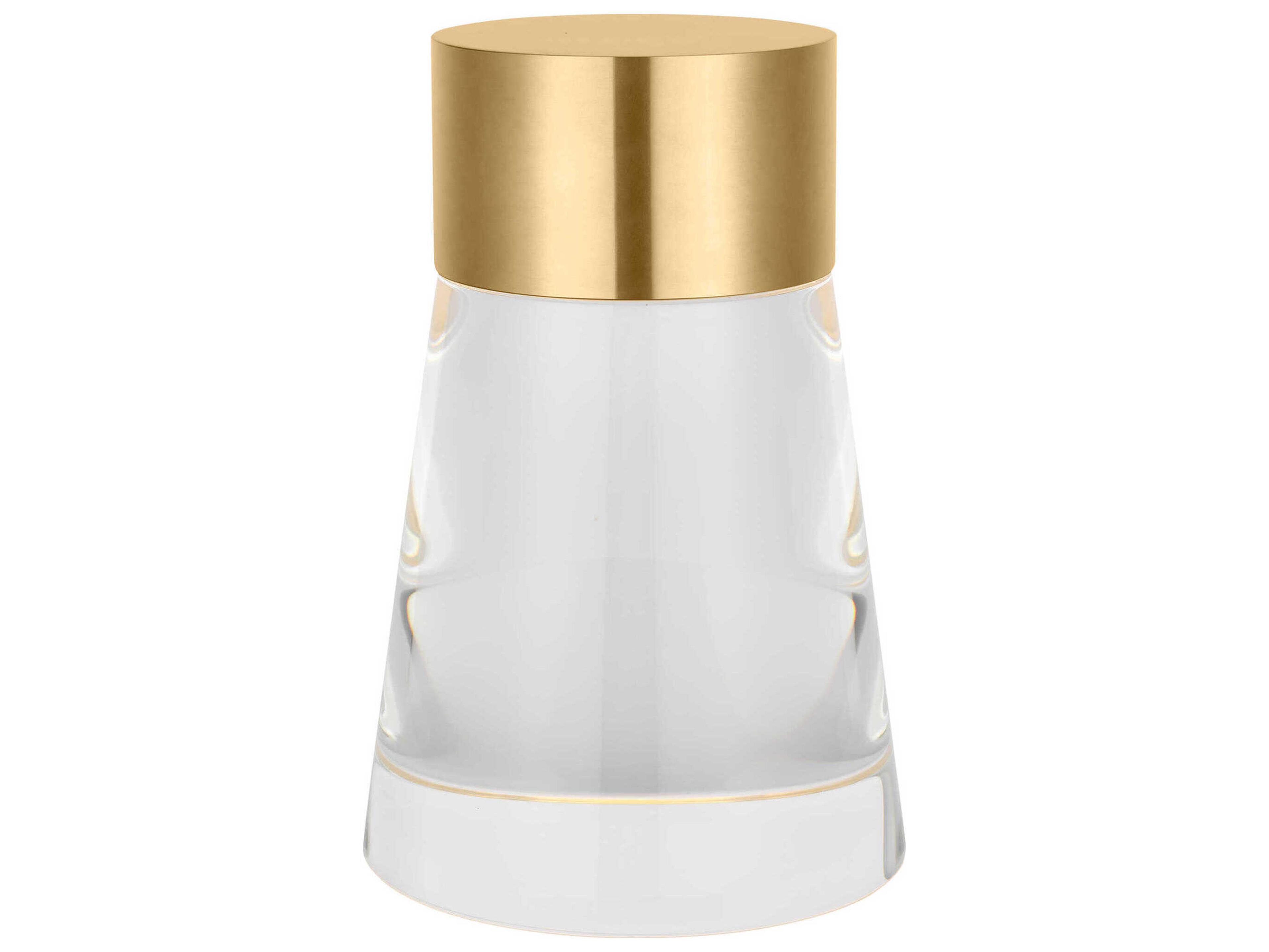 Caspe Hand Rubbed Antique Brass Table Lamp