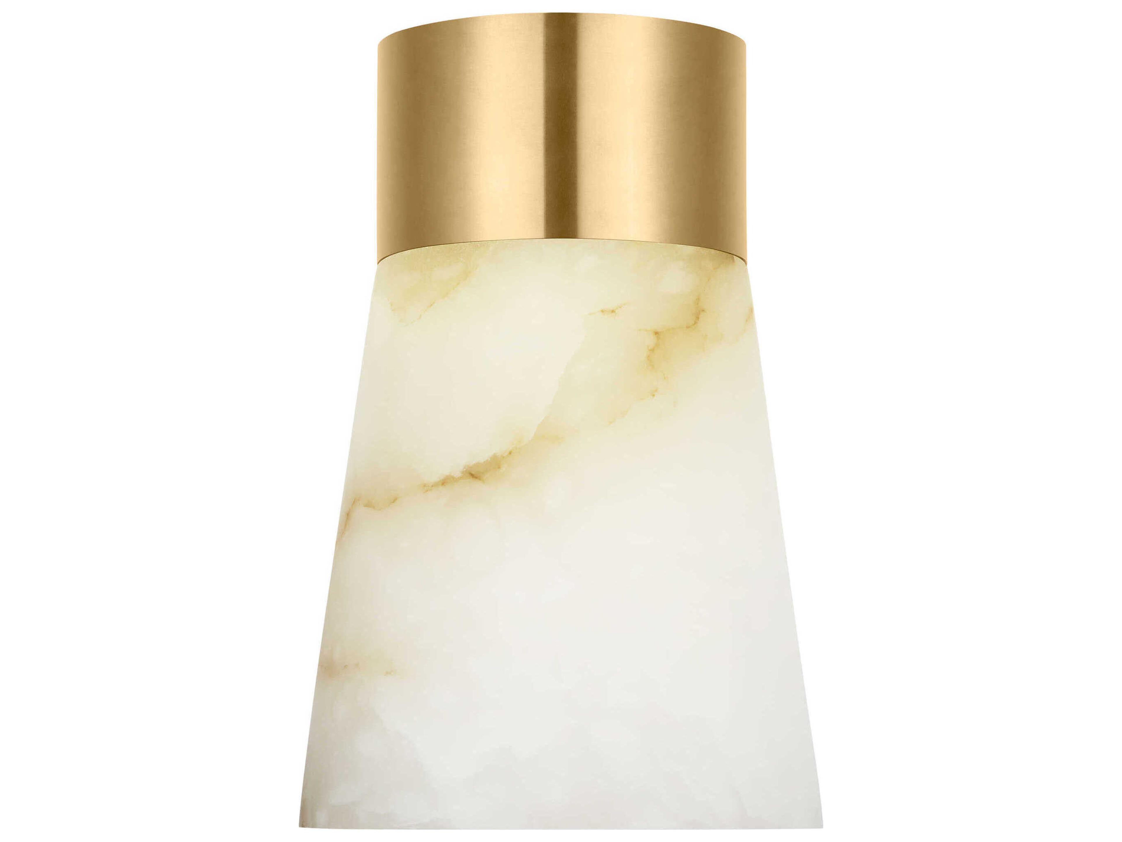 Visual Comfort Modern Caspe Hand Rubbed Antique Brass Table Lamp