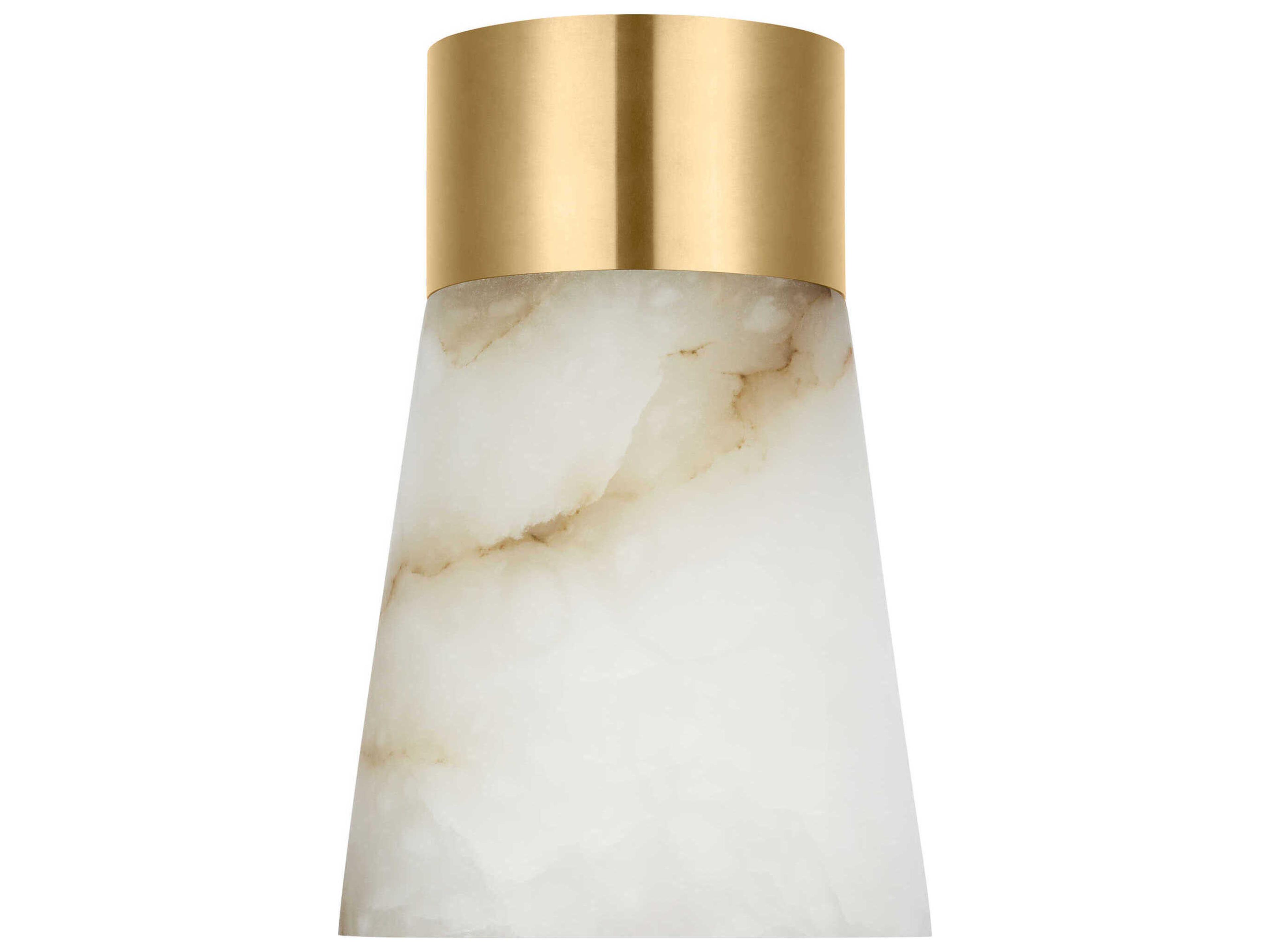 Visual Comfort Modern Caspe Hand Rubbed Antique Brass Table Lamp