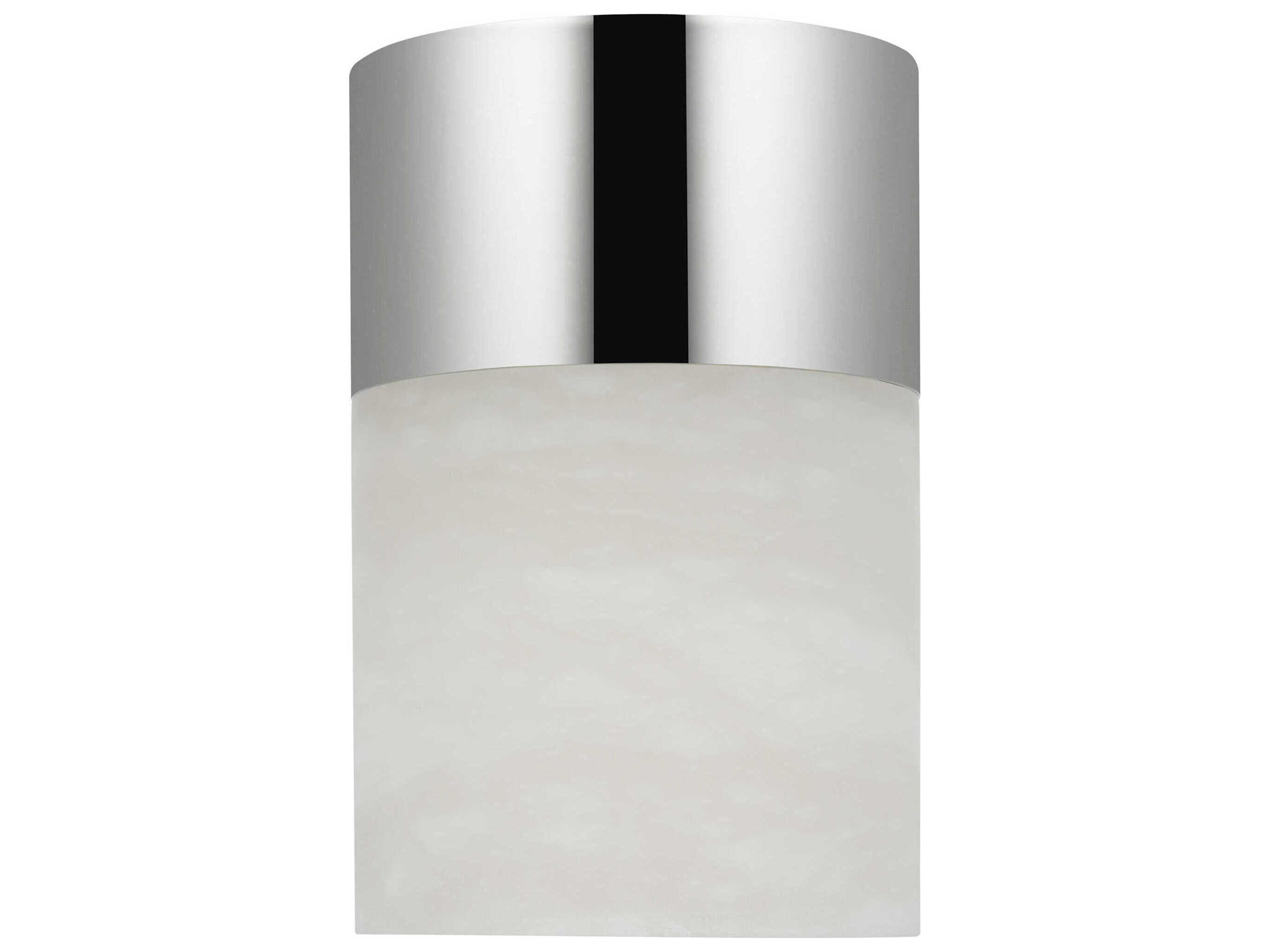 Visual Comfort Modern Caspe Polished Nickel Table Lamp
