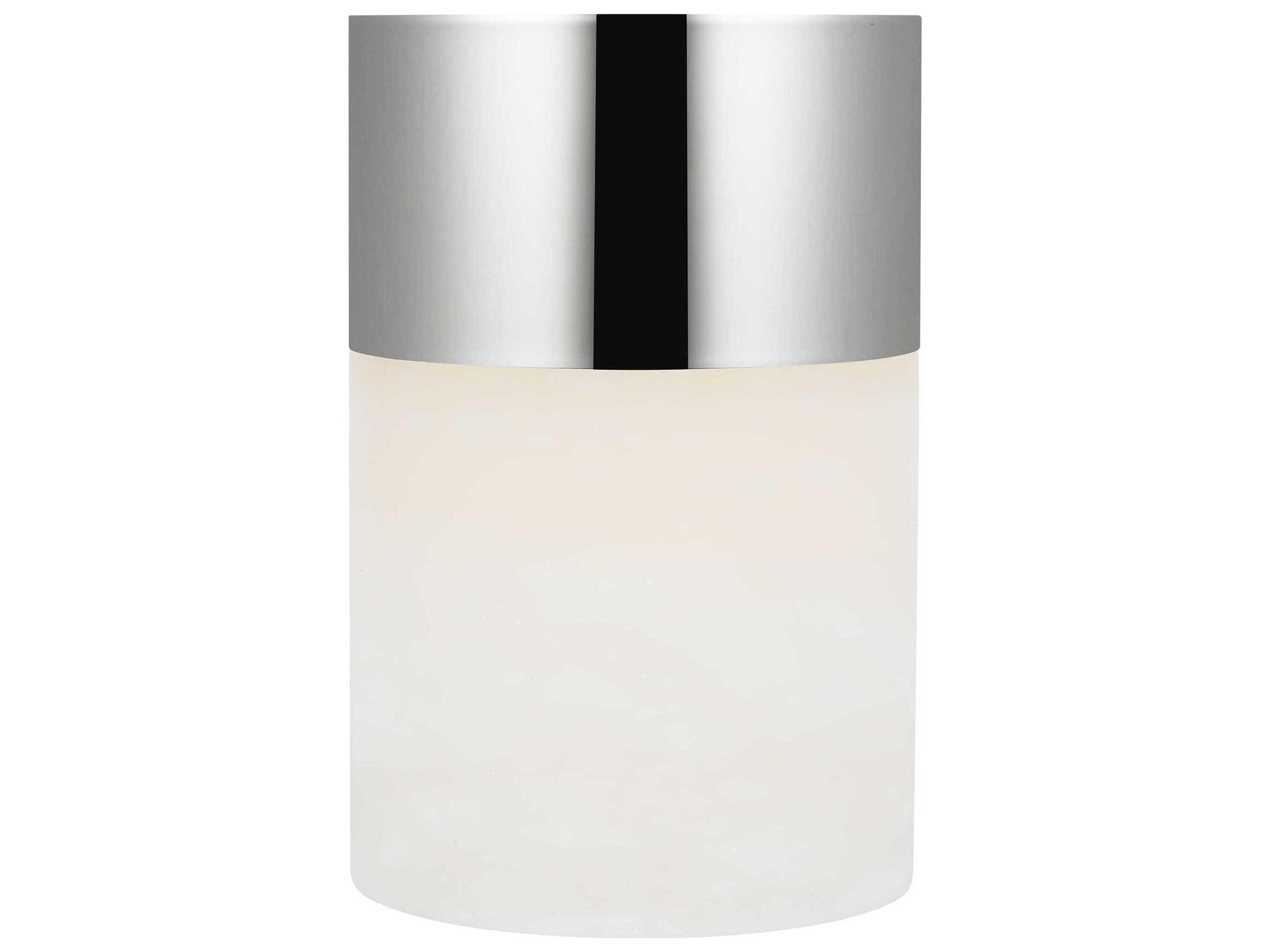 Visual Comfort Modern Caspe Polished Nickel Table Lamp