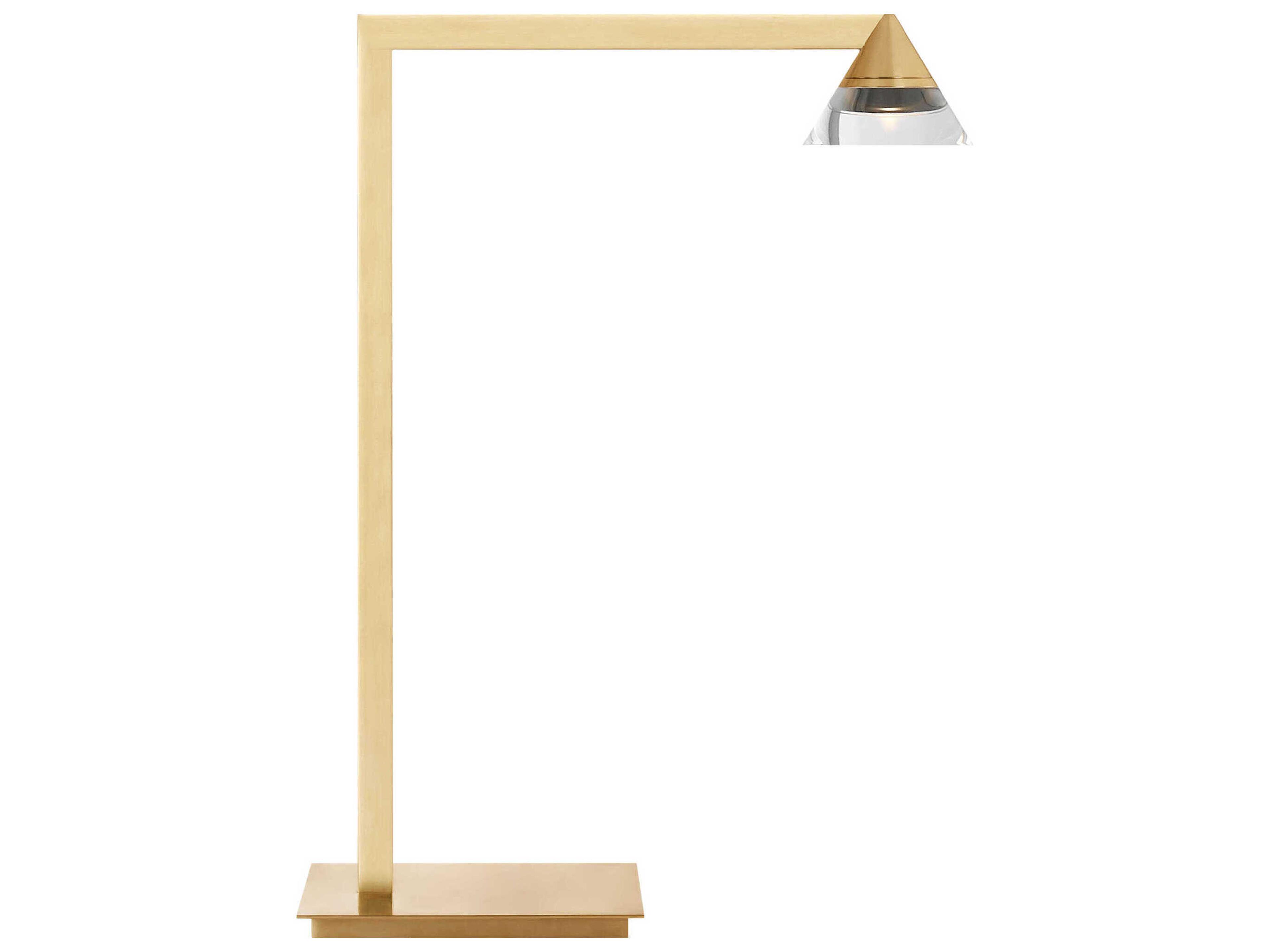 Visual Comfort Modern Midrand Brass Table Lamp