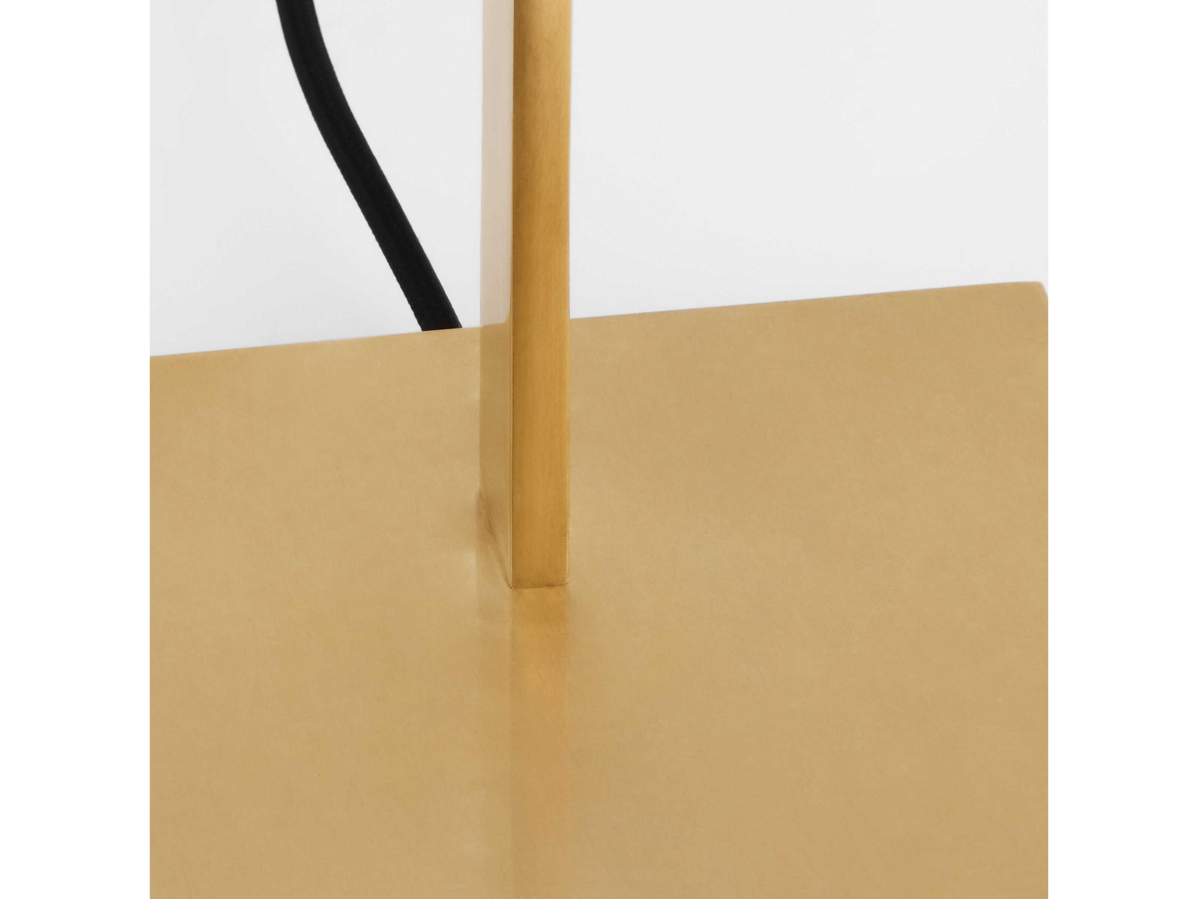 Visual Comfort Modern Midrand Brass Table Lamp